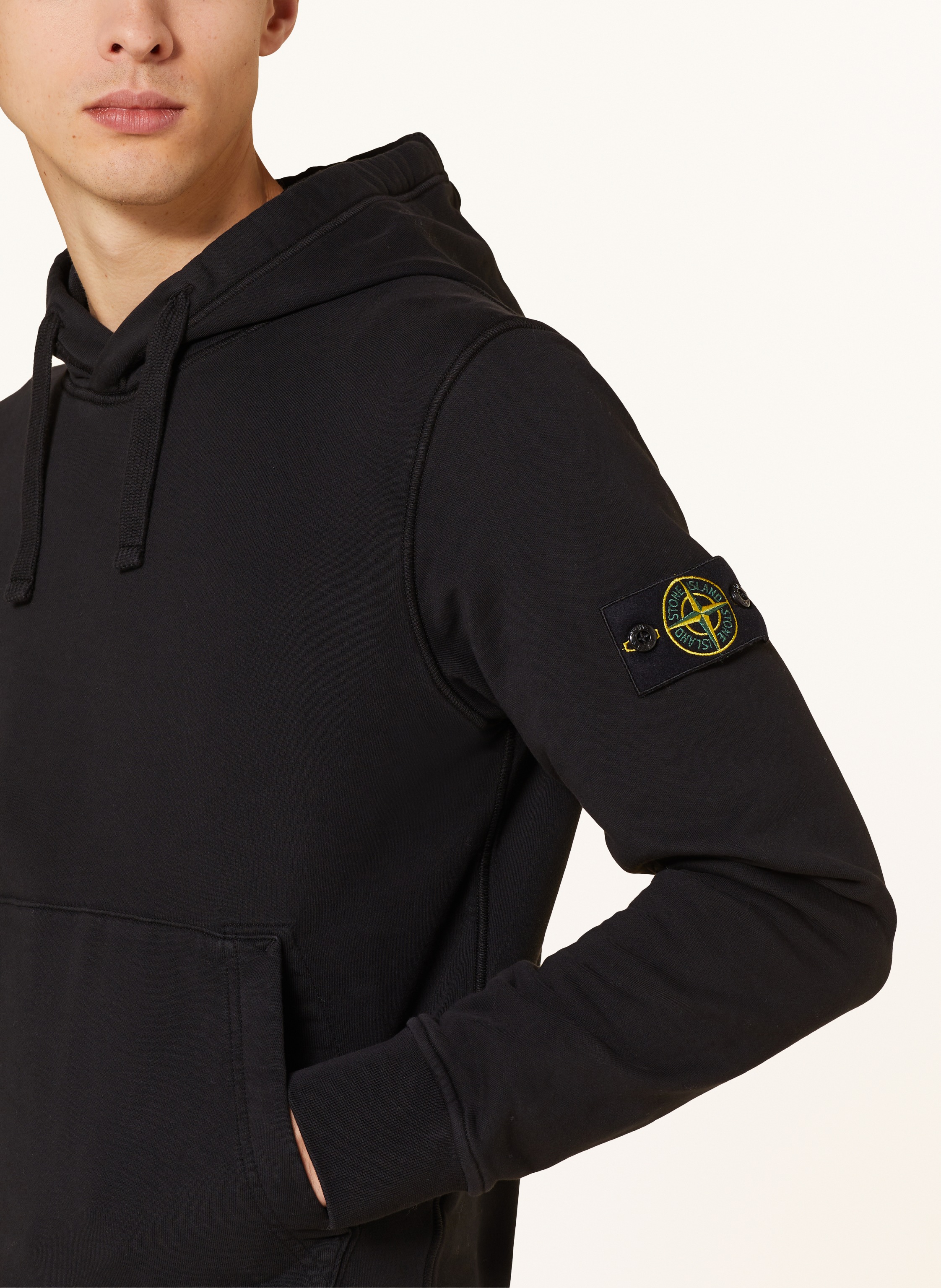 Thumbnail - Stone Island Hoodie schwarz