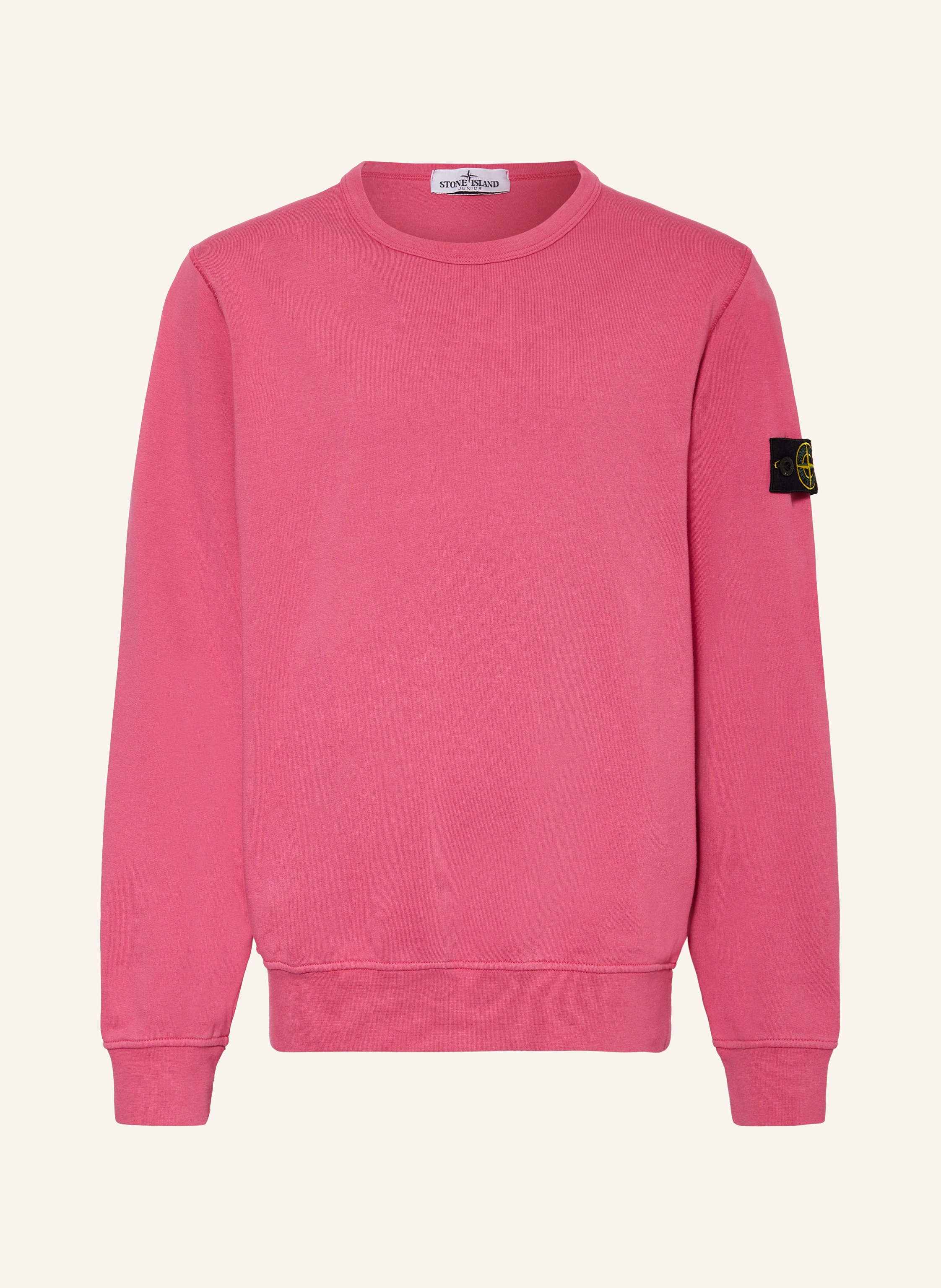 Baby pink stone island jumper discount