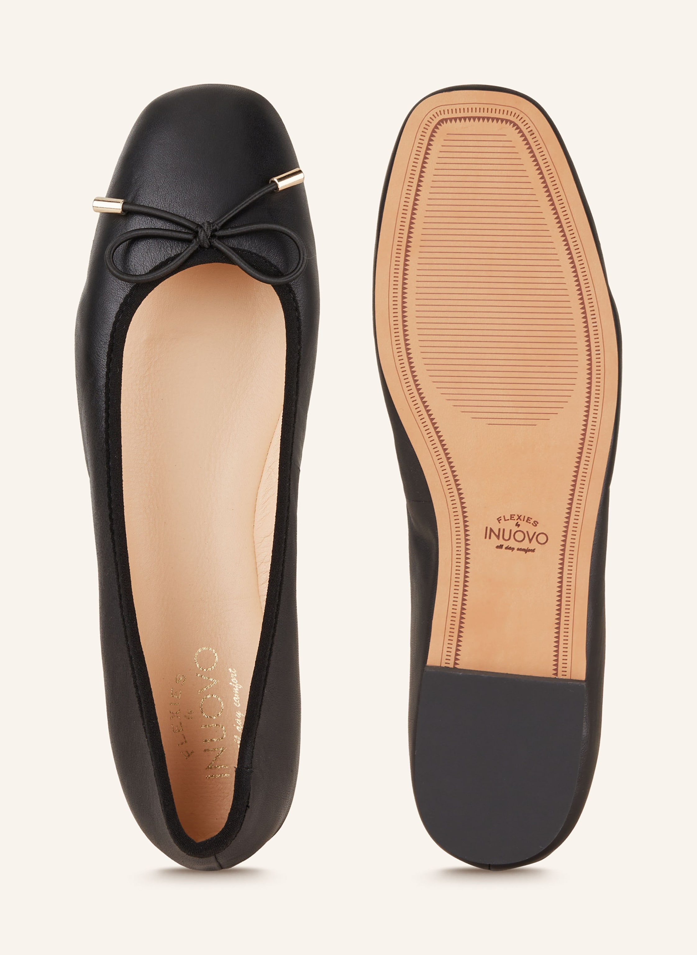 Thumbnail - Inuovo Ballerinas schwarz
