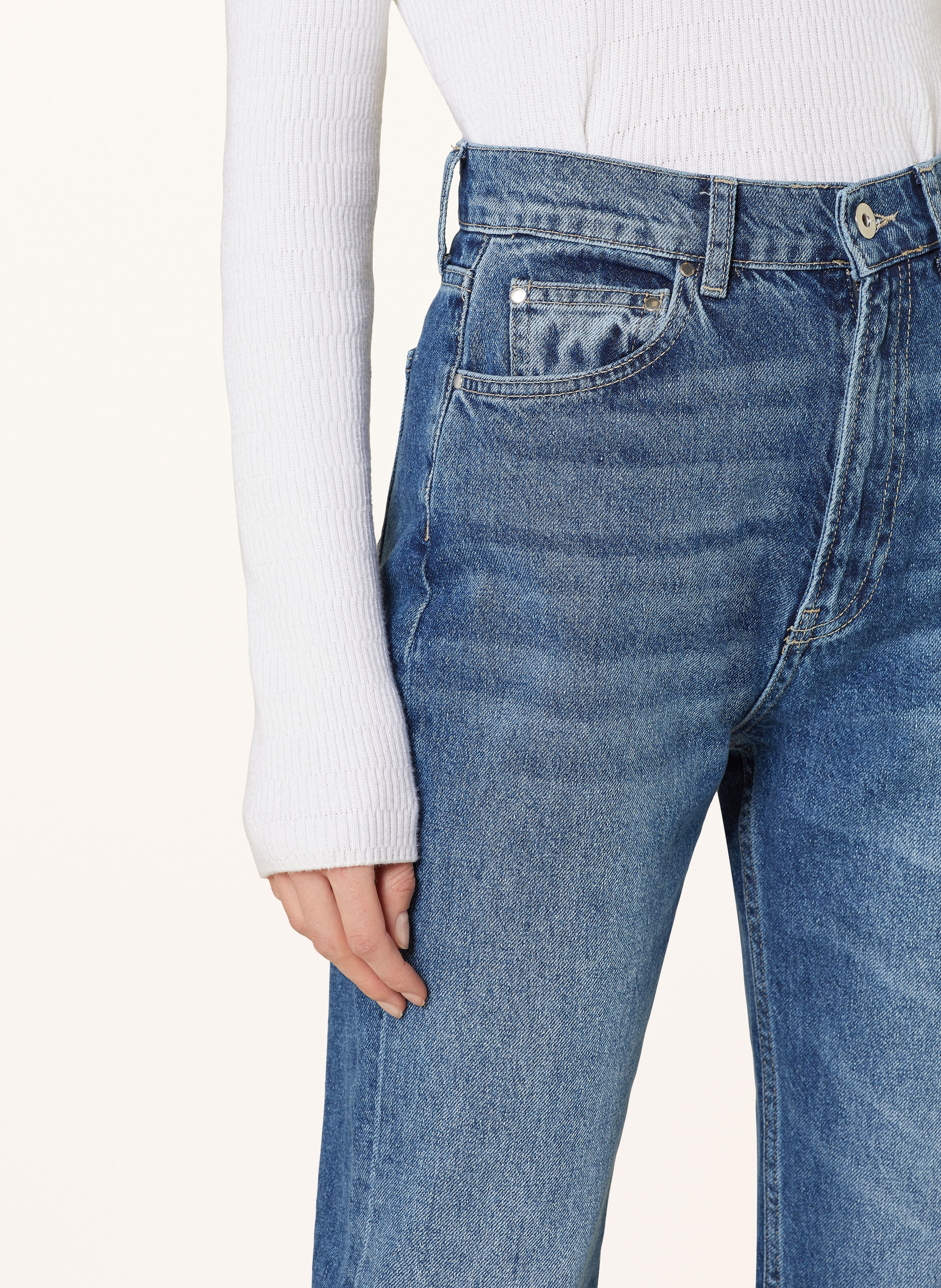 Thumbnail - Darling Harbour Flared Jeans blau