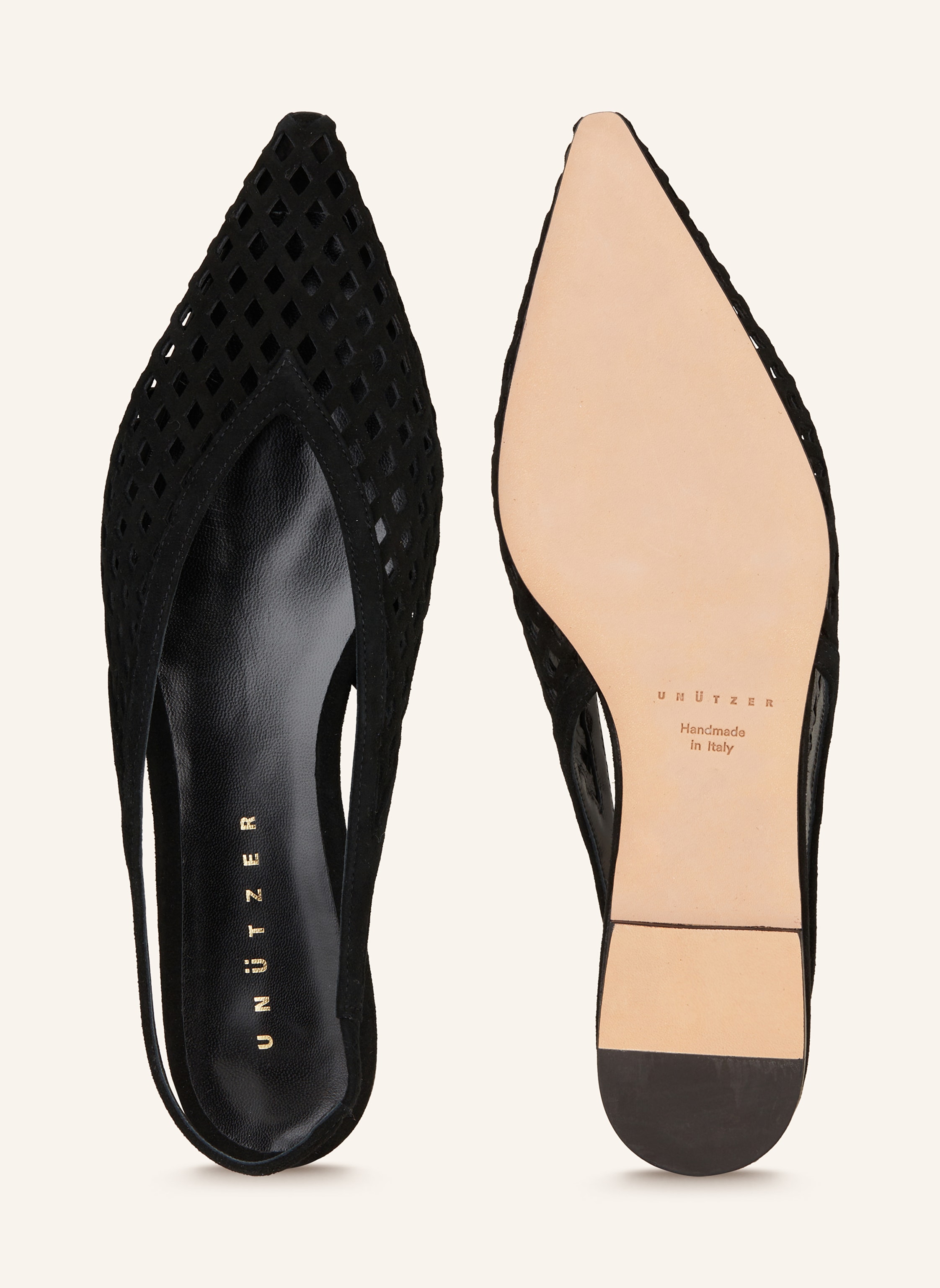 Thumbnail - Unützer Slingballerinas schwarz