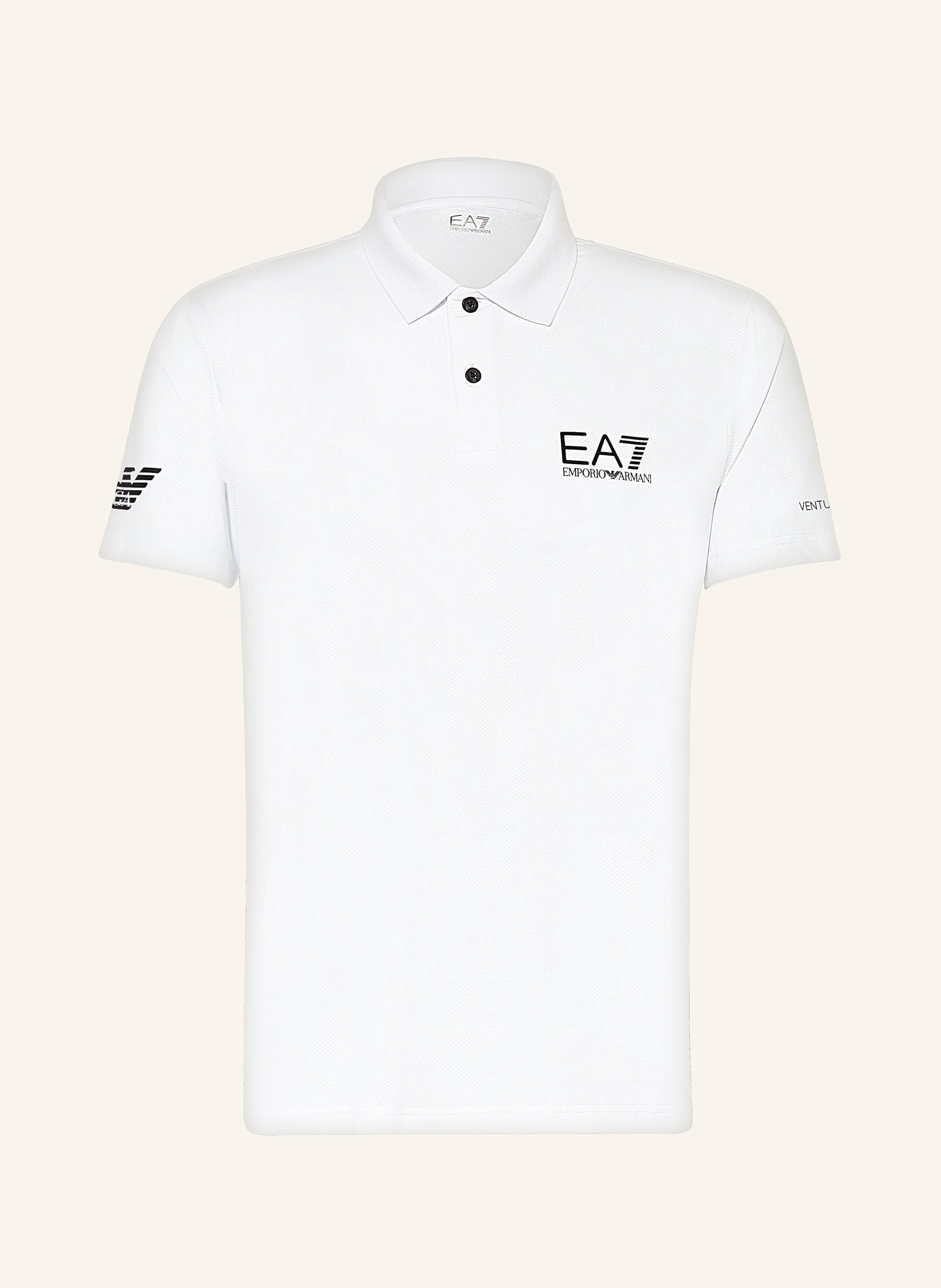Emporio armani new arrivals tipped polo shirt