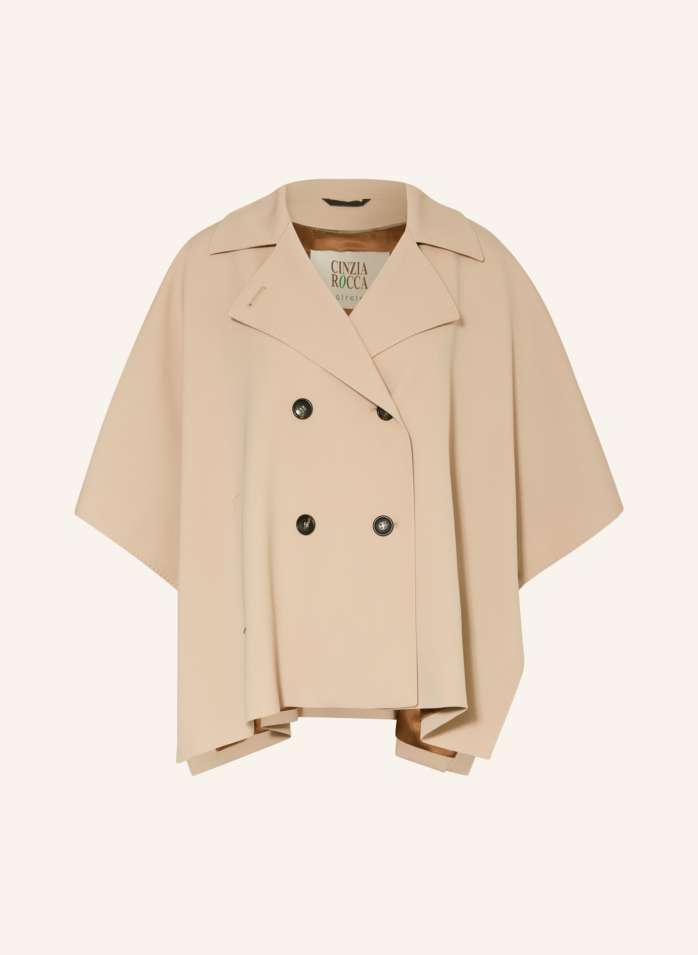 CINZIA ROCCA Cape in camel
