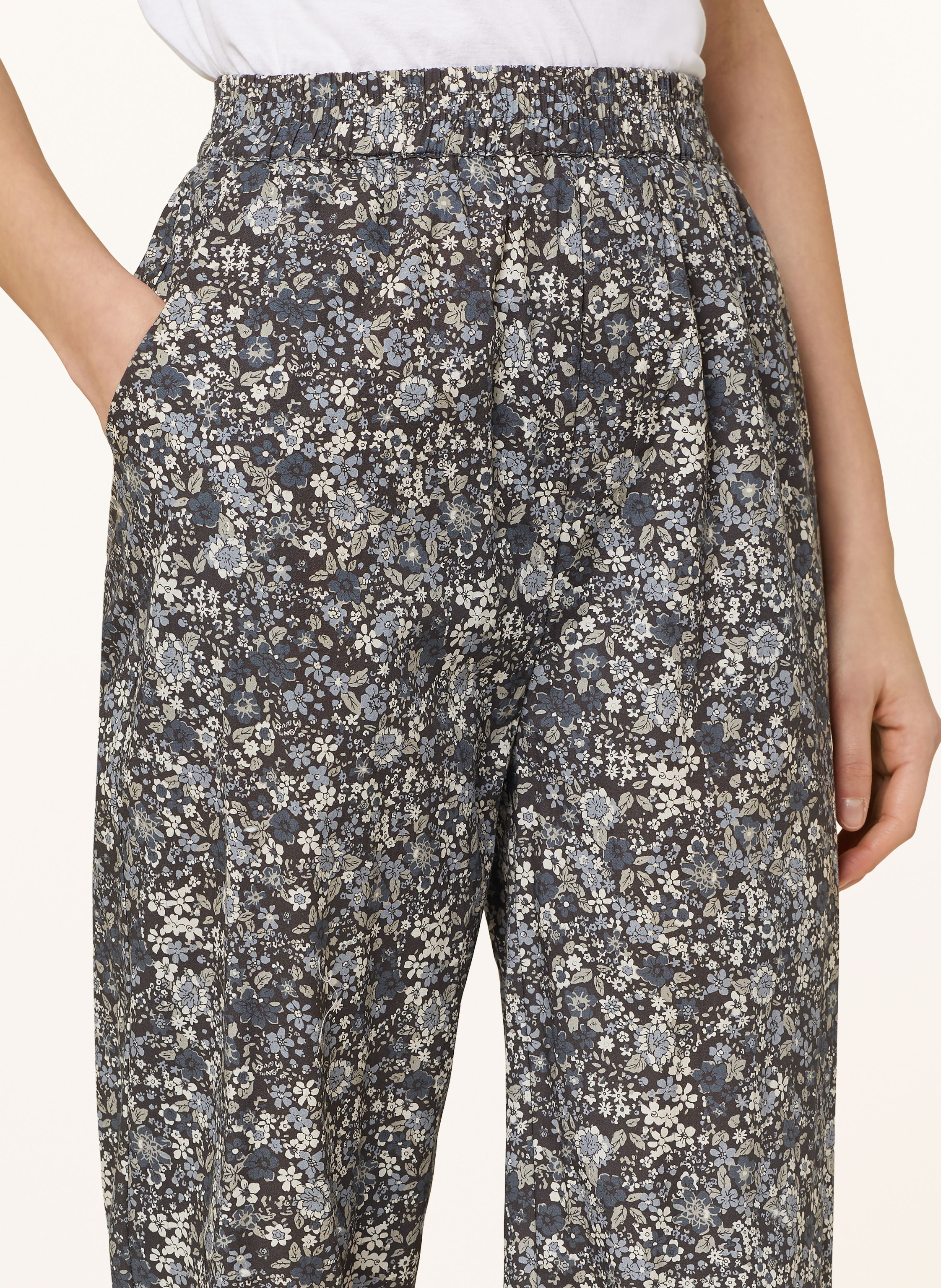 Thumbnail - Lollys Laundry Marlenehose Billll schwarz