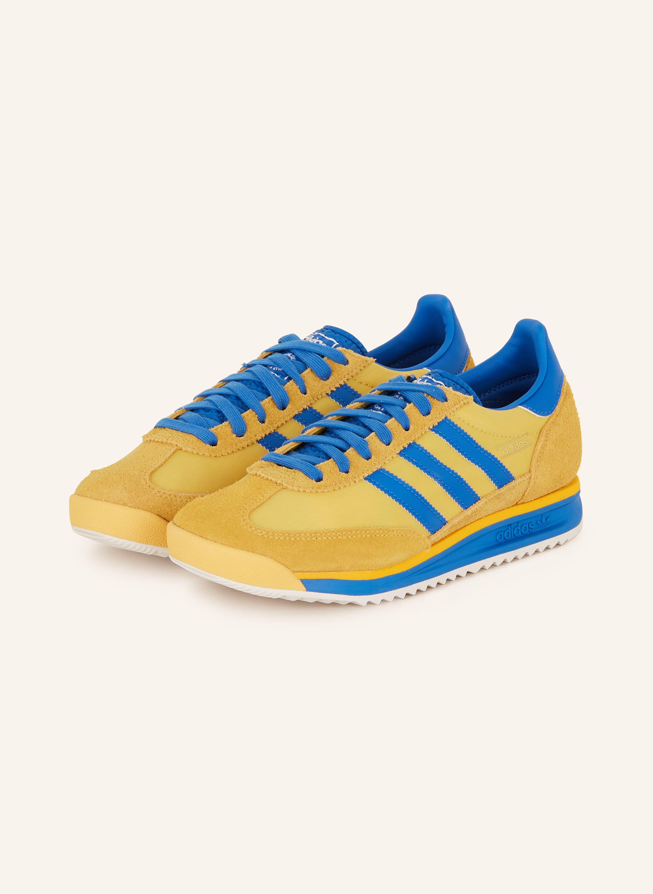 adidas Originals Sneakers SL 72 RS in dark yellow blue
