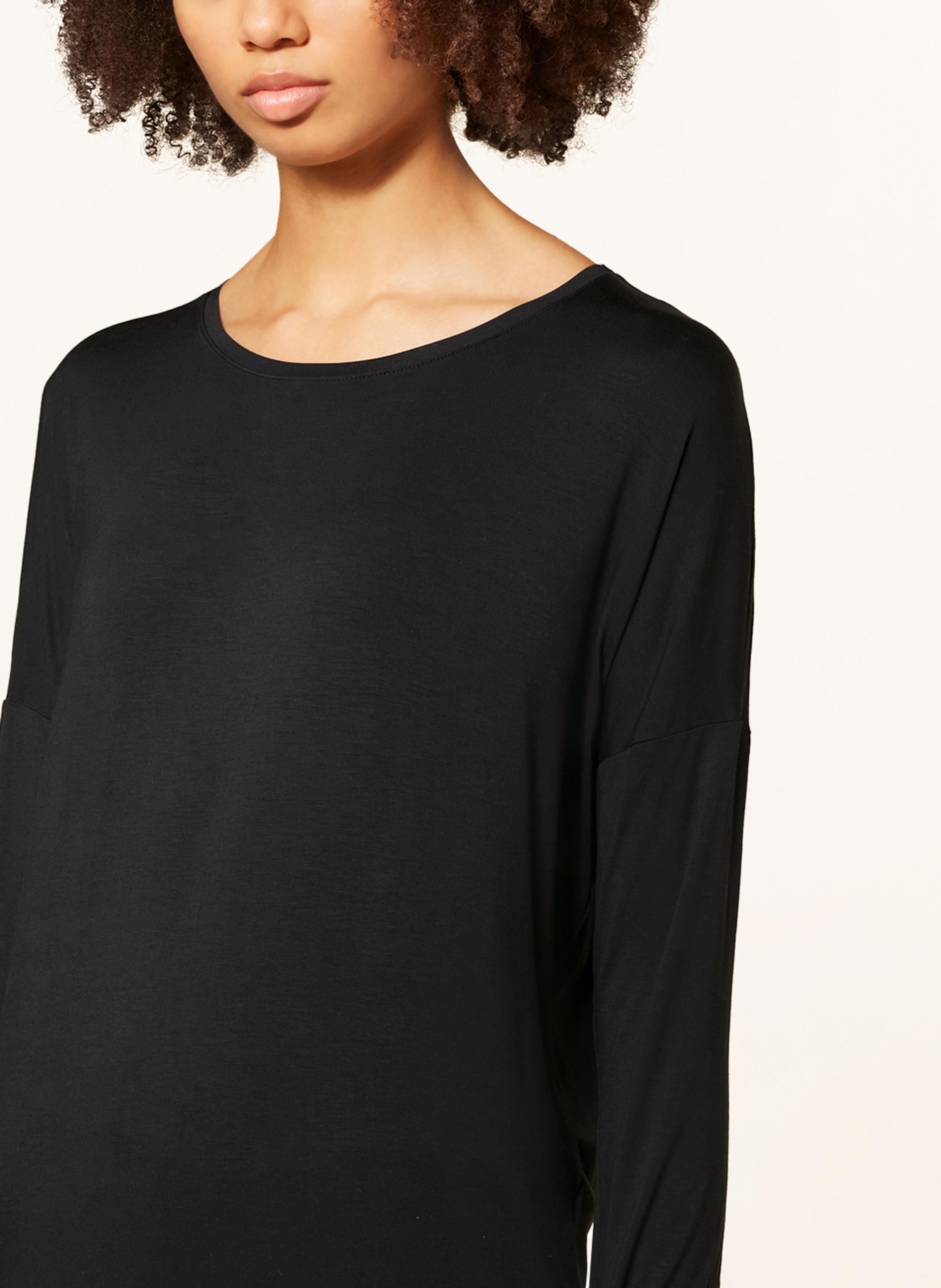 Thumbnail - Hanro Lounge-Shirt Yoga schwarz