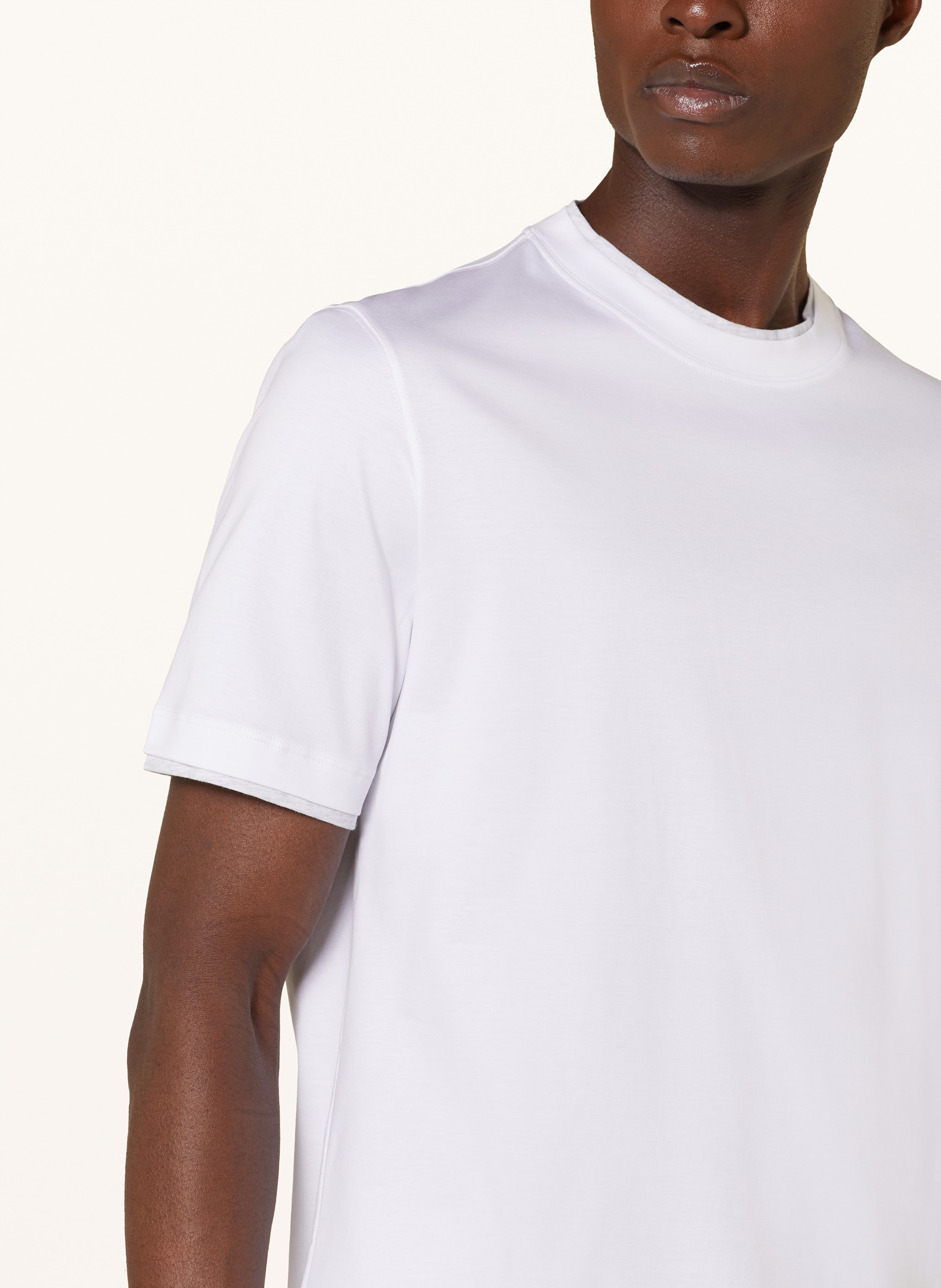 Thumbnail - Brunello Cucinelli T-Shirt weiss