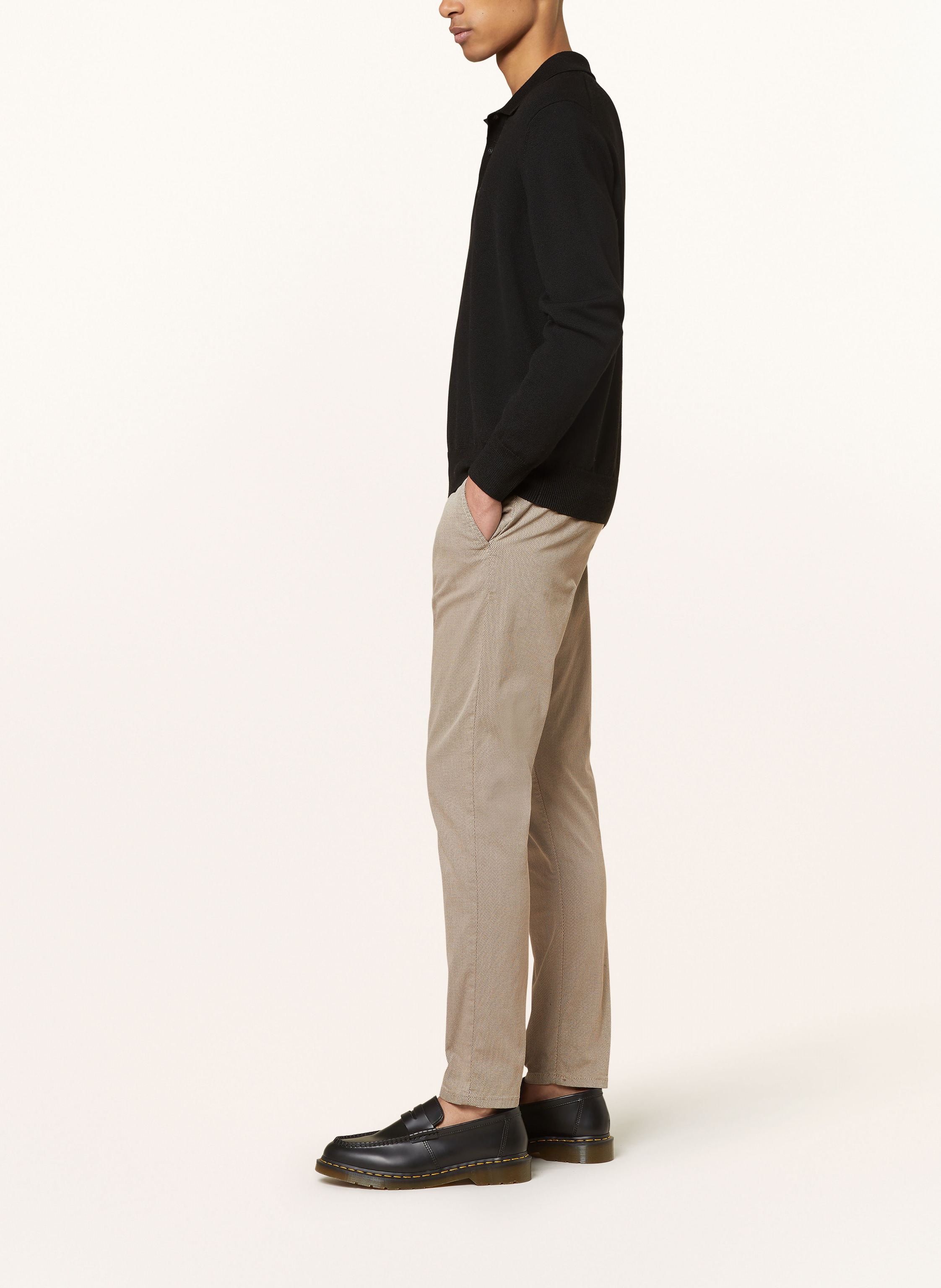Thumbnail - Gabba Chino Paul k3280 Dale Regular Fit beige