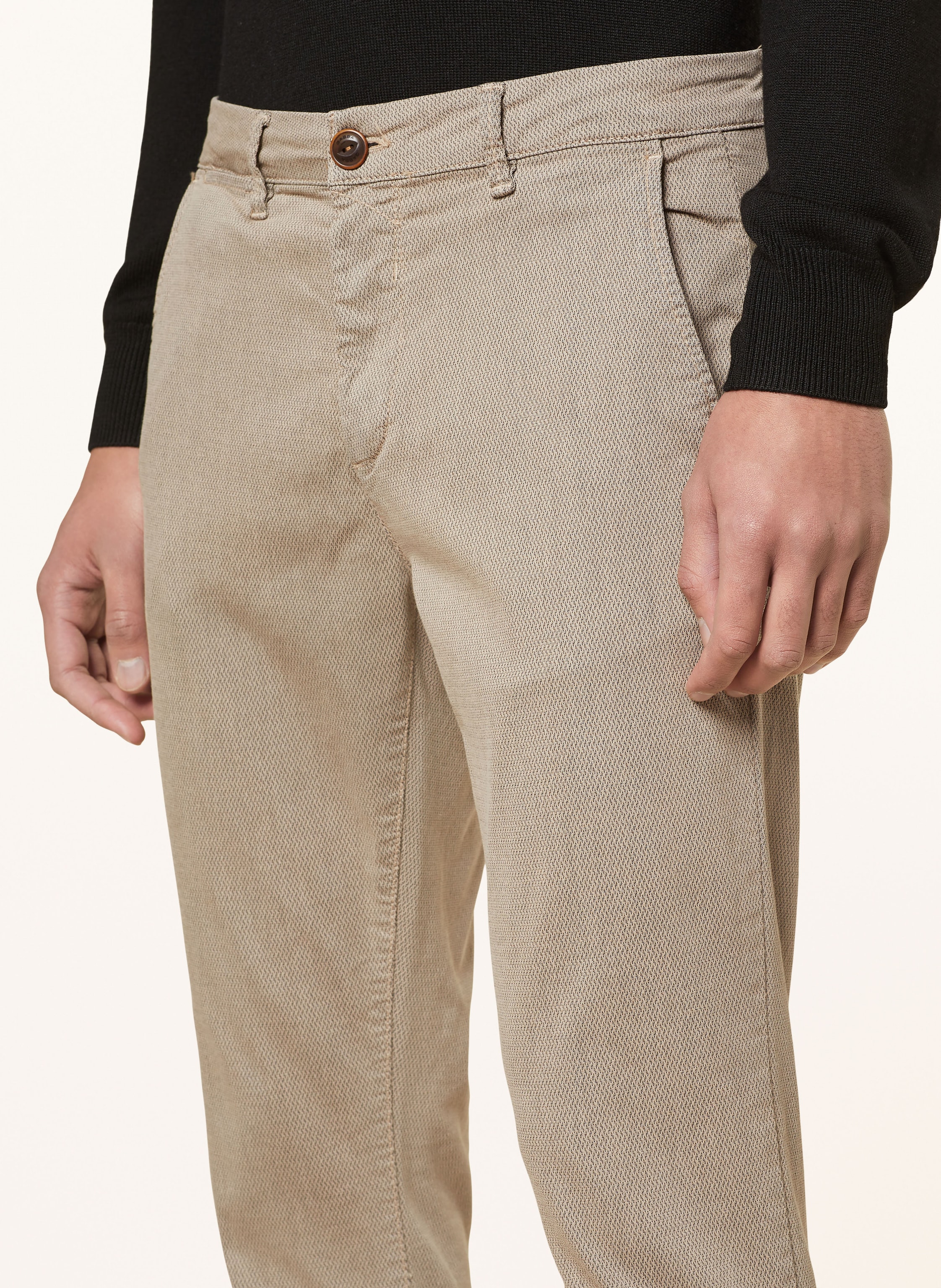 Thumbnail - Gabba Chino Paul k3280 Dale Regular Fit beige