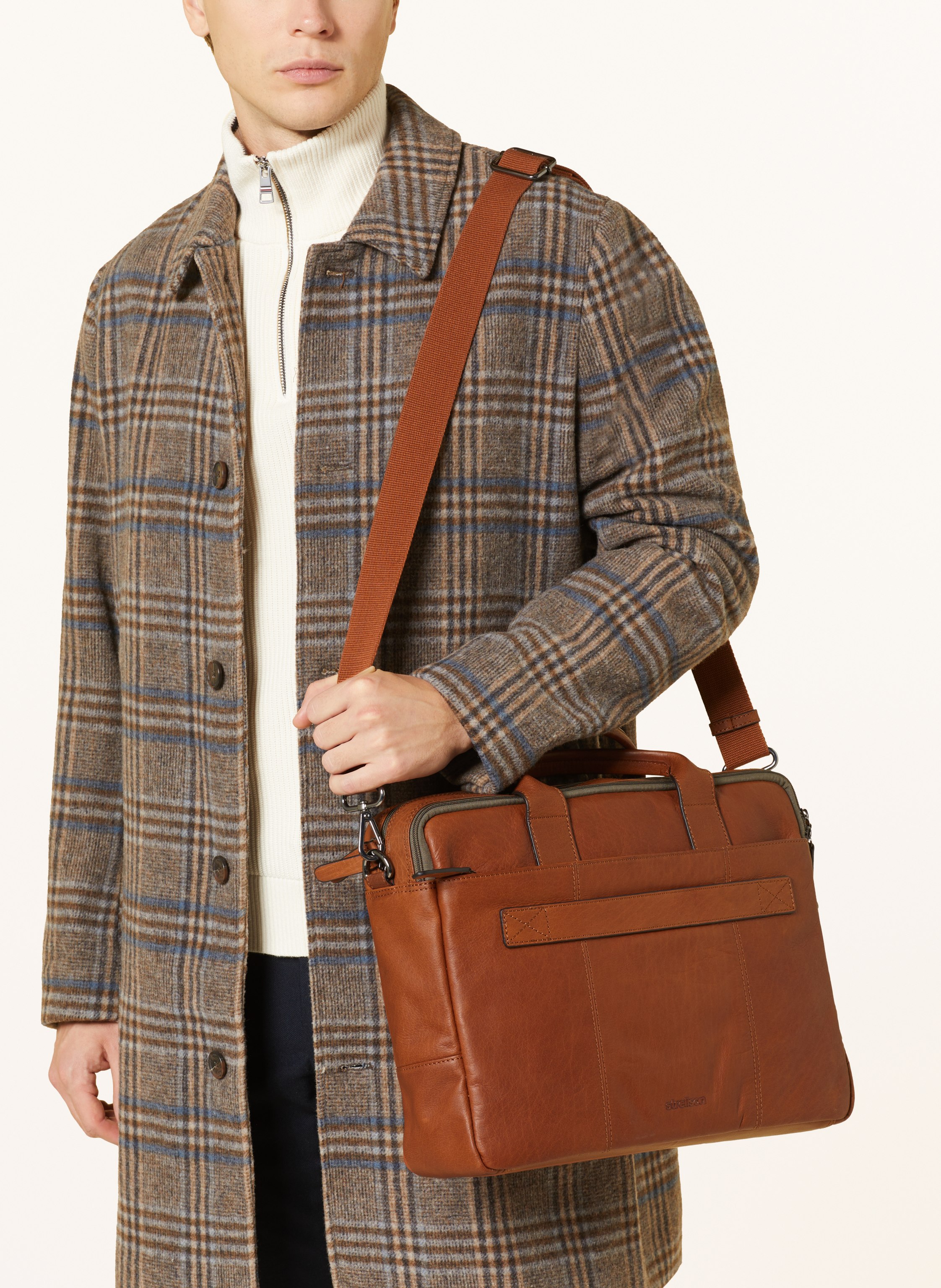 Thumbnail - Strellson Business-Tasche Hyde Park braun