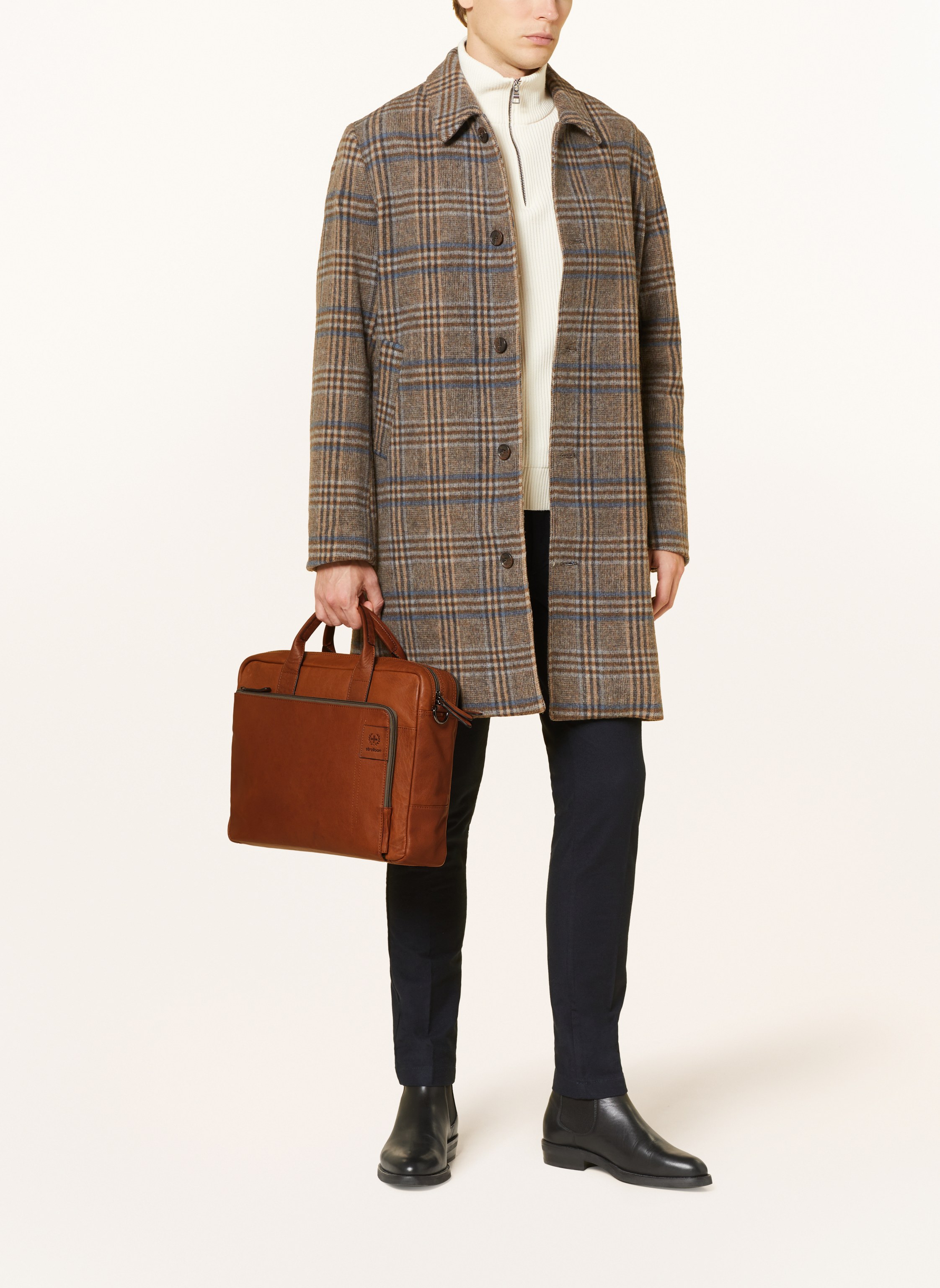 Thumbnail - Strellson Business-Tasche Hyde Park braun