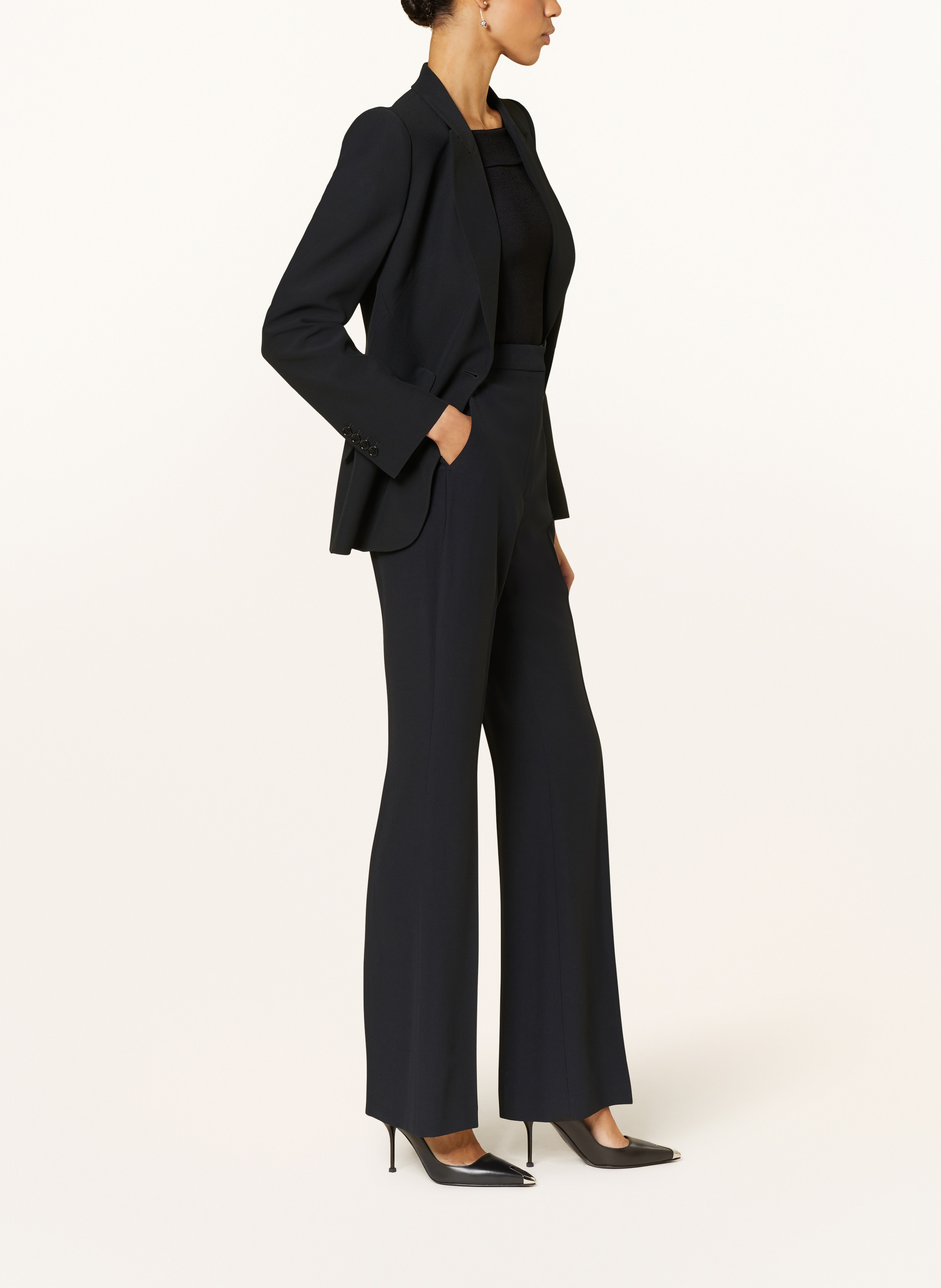 Thumbnail - Mcqueen Marlenehose schwarz
