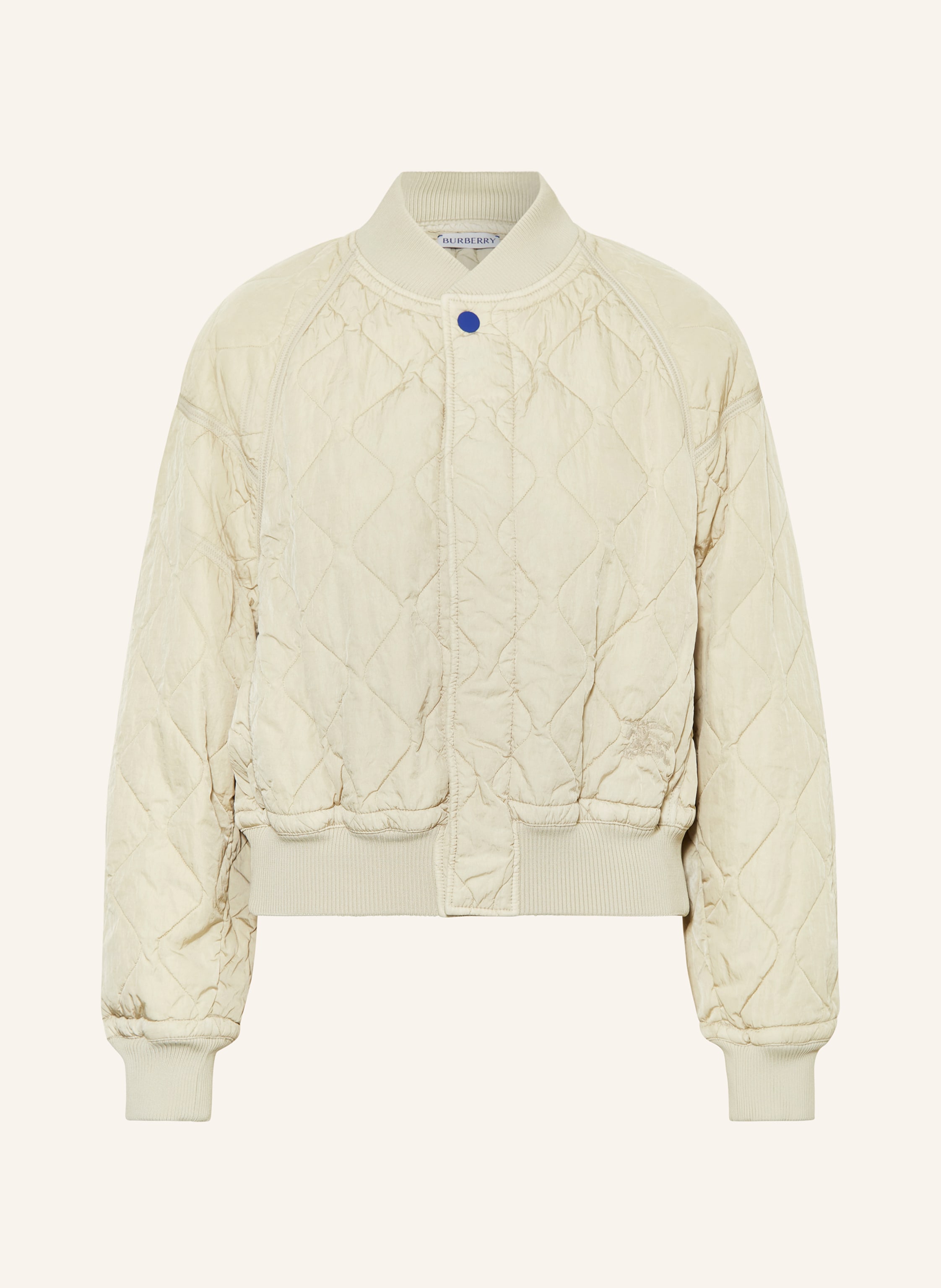 BURBERRY Quilted jacket in beige