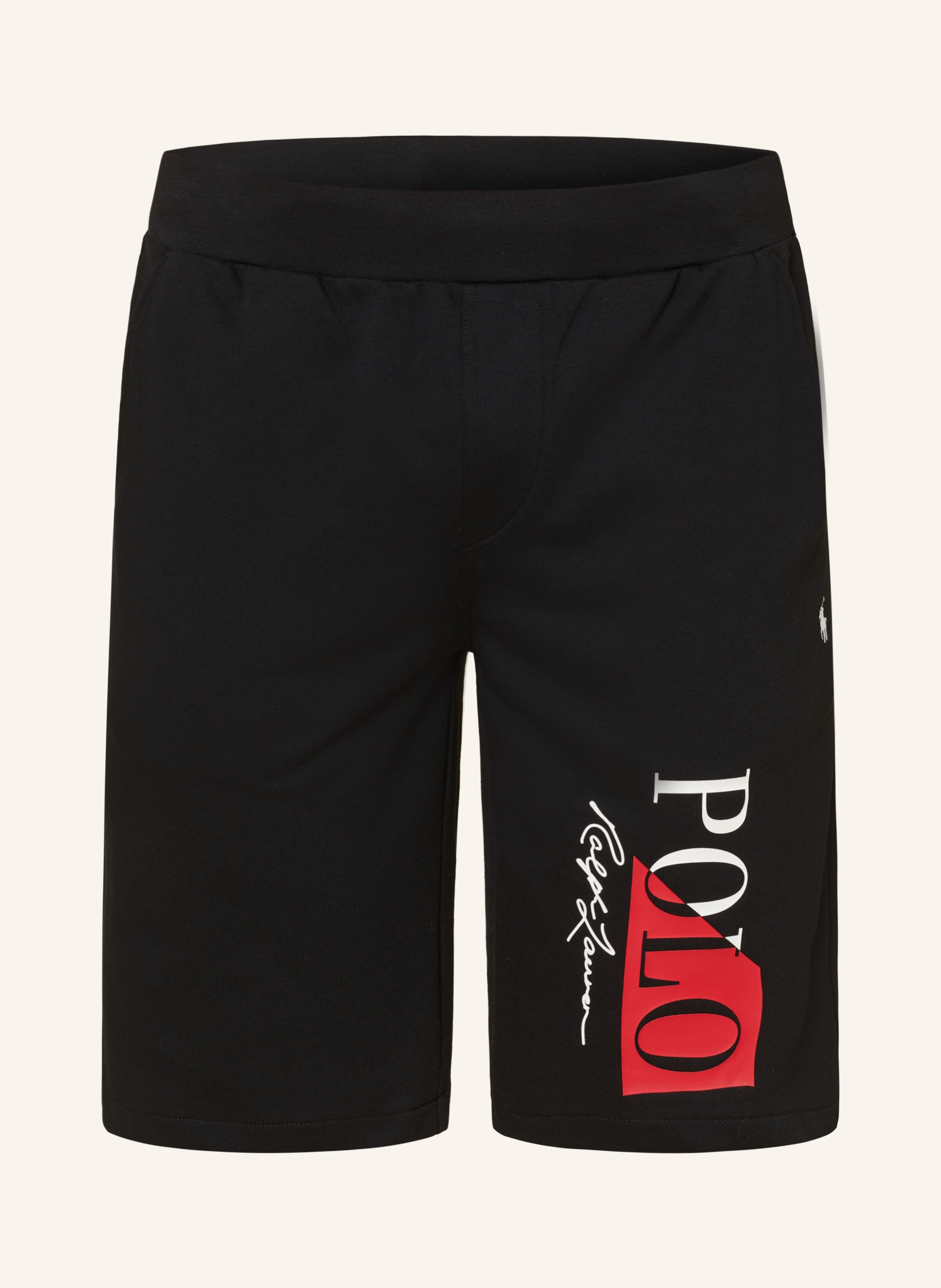 POLO RALPH LAUREN Lounge sweat shorts in black