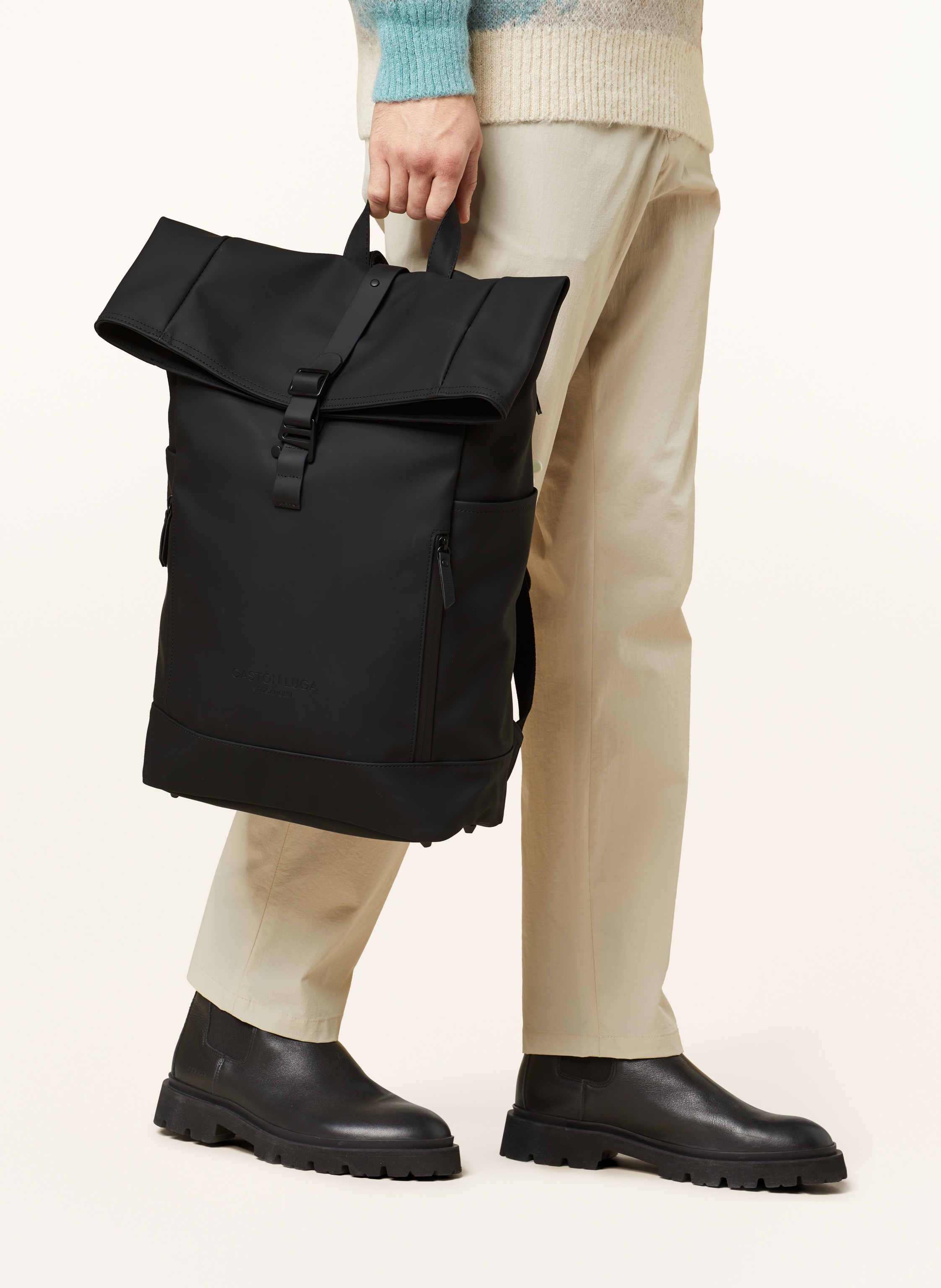Thumbnail - Gaston Luga Rucksack Rullen 22,5 L Mit Laptop-Fach schwarz