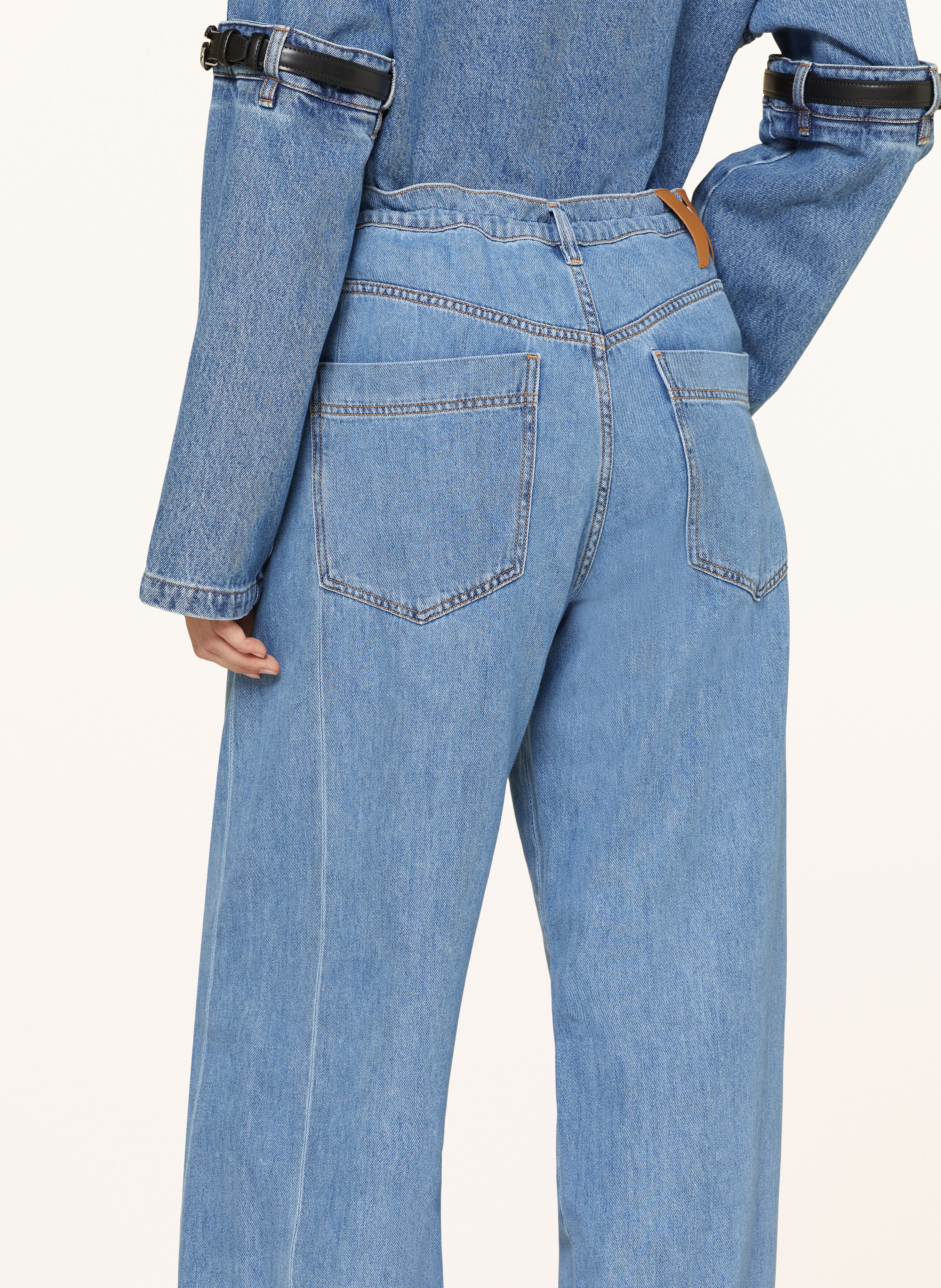 Thumbnail - Darkpark Straight Jeans Iris blau