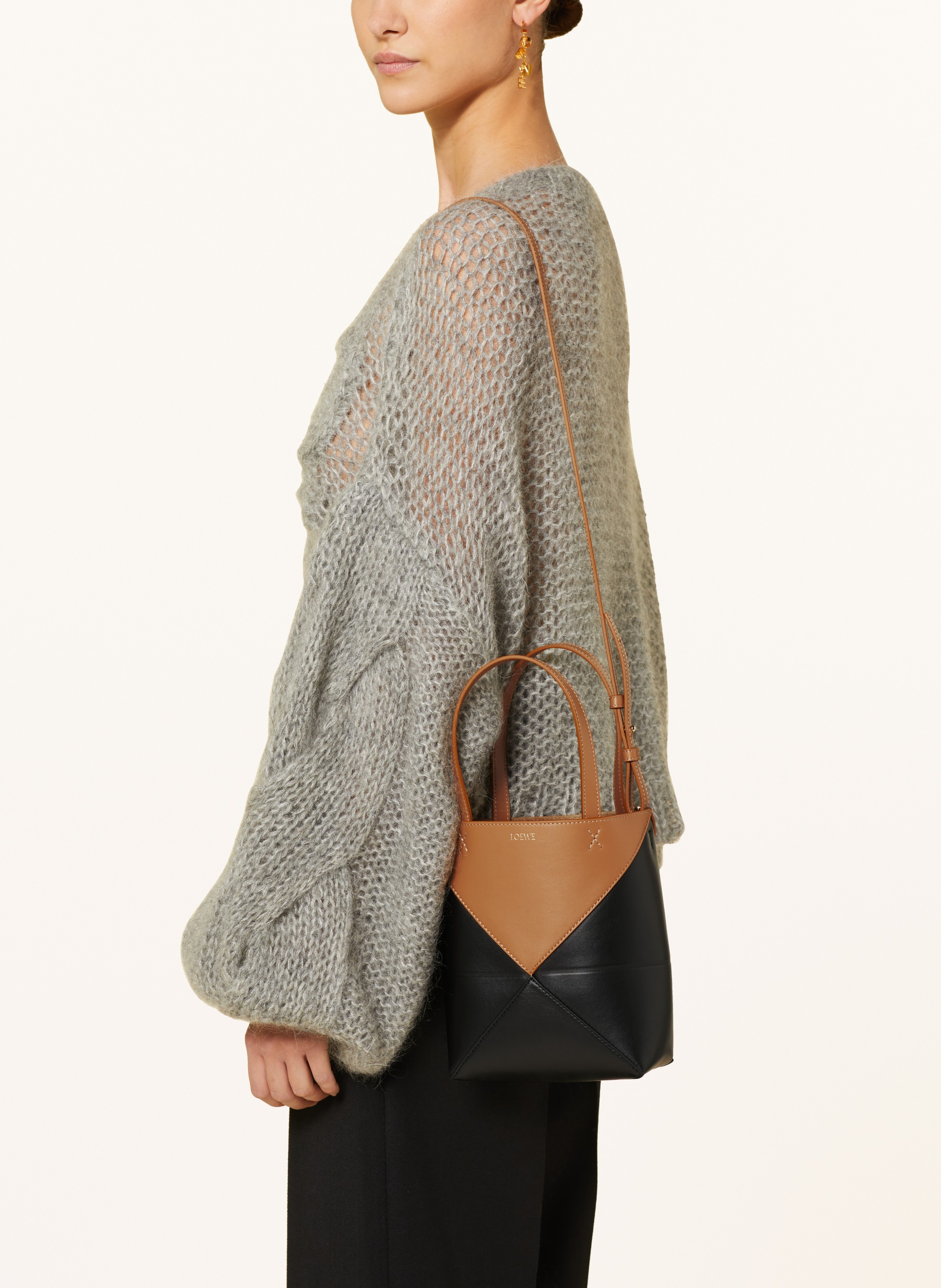 Loewe Shopper Puzzle Fold schwarz – Bild 2