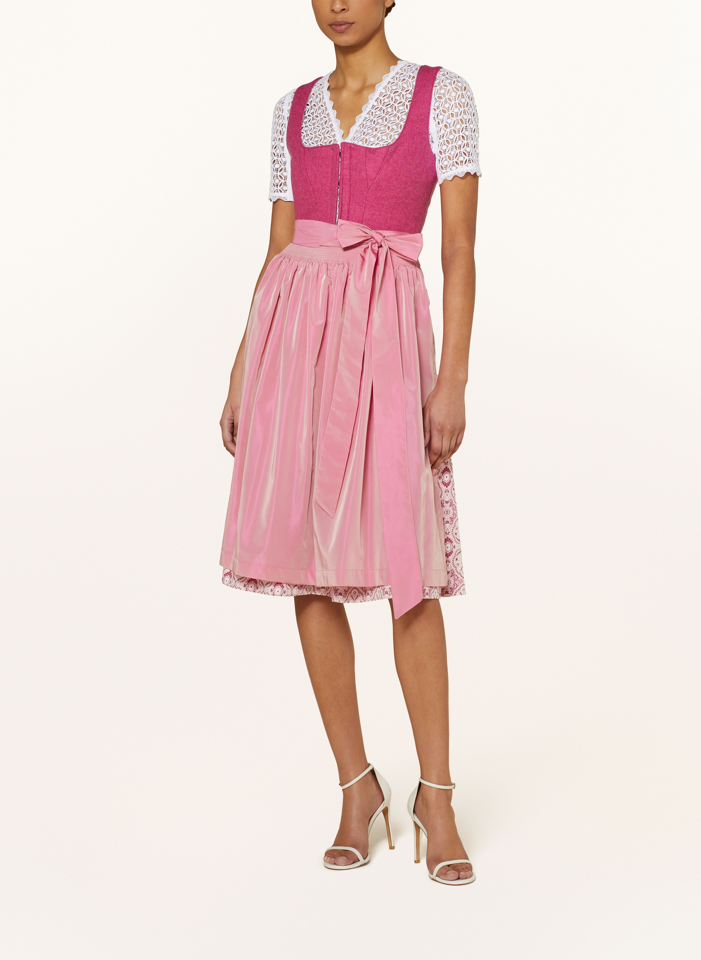 Thumbnail - Waldorff Dirndlbluse Mit Spitze weiss