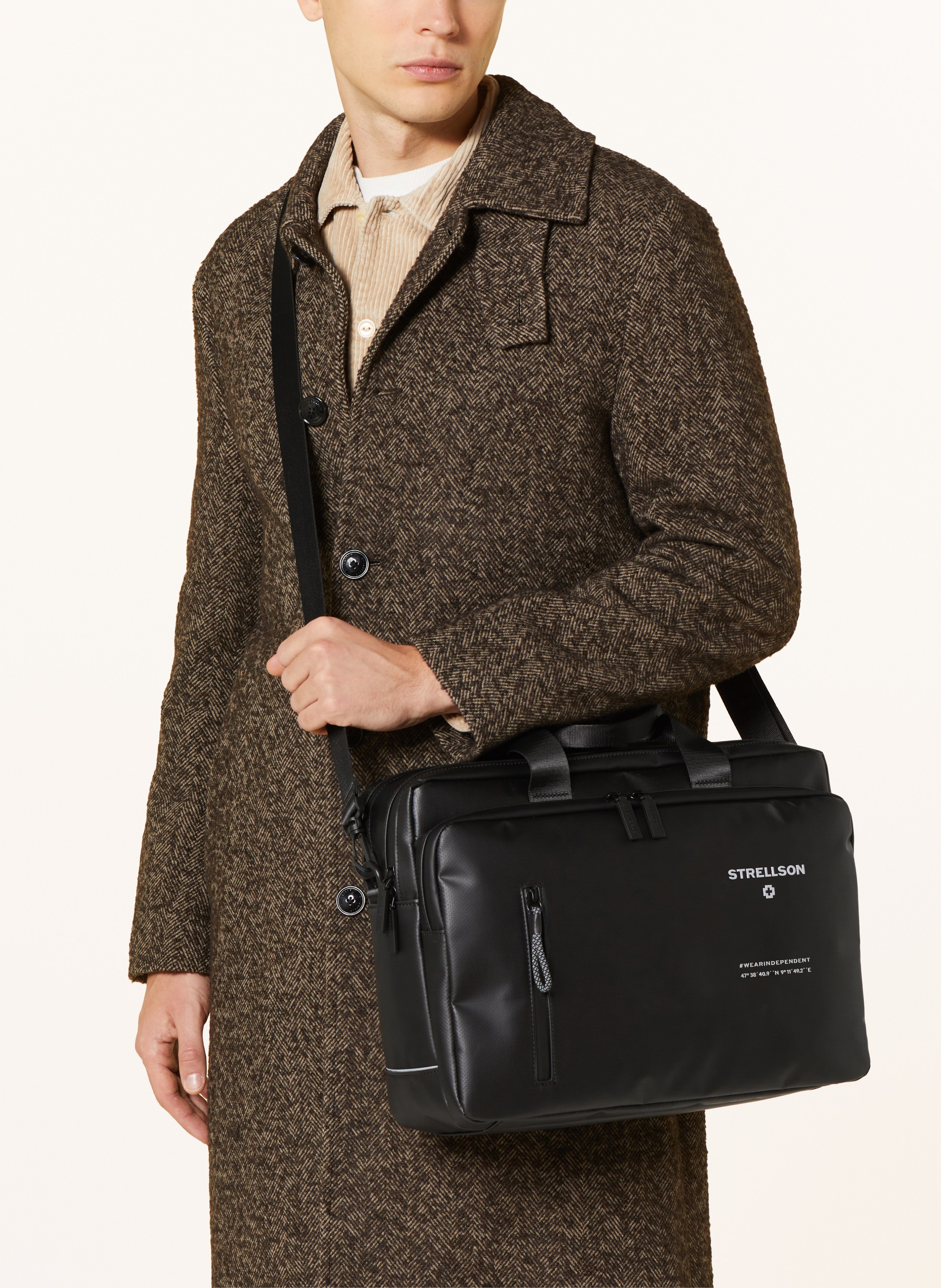 Thumbnail - Strellson Laptop-Tasche Stockwell Charles schwarz