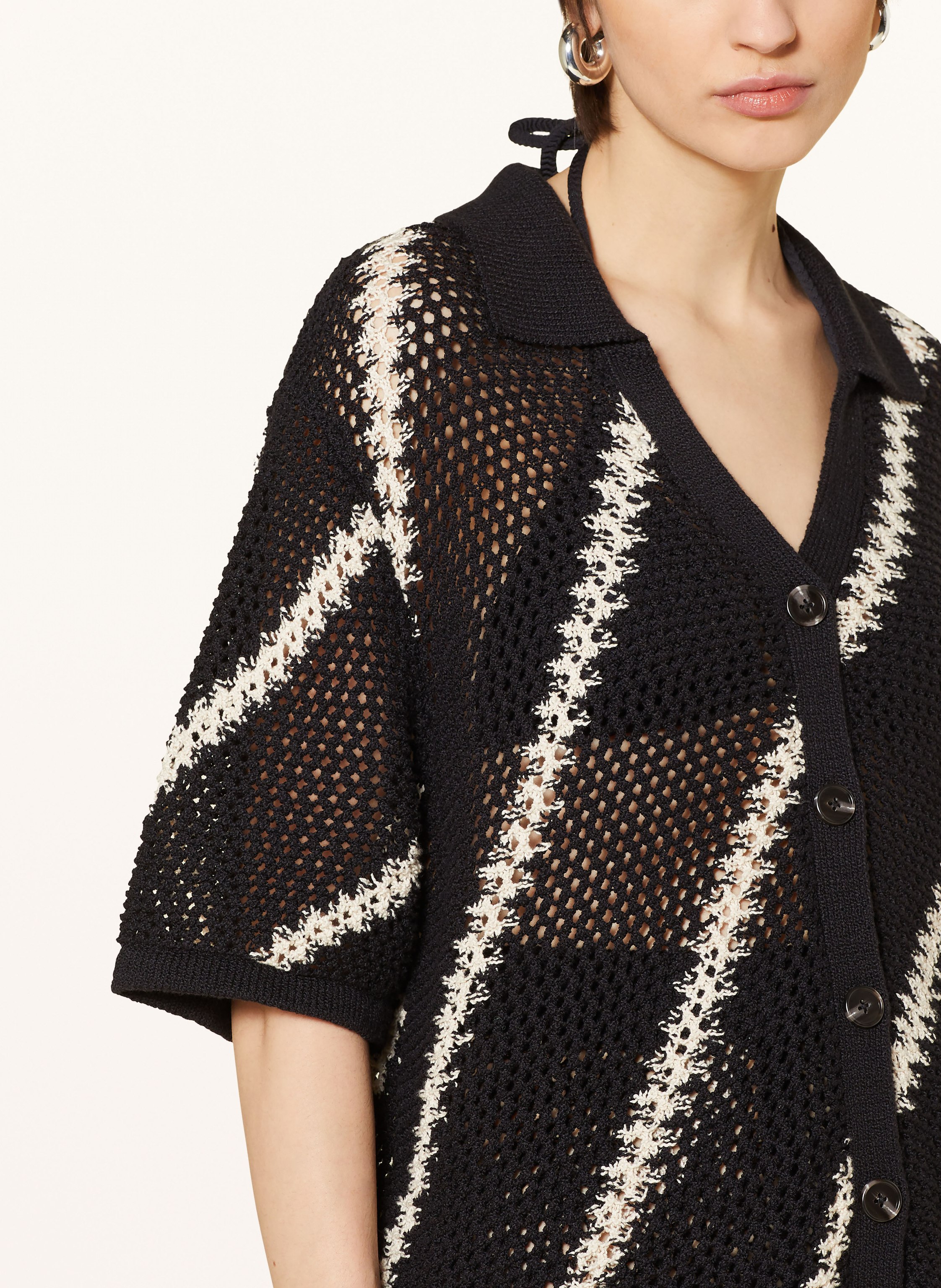 Thumbnail - Samsøe  Samsøe Strickjacke Saisha schwarz