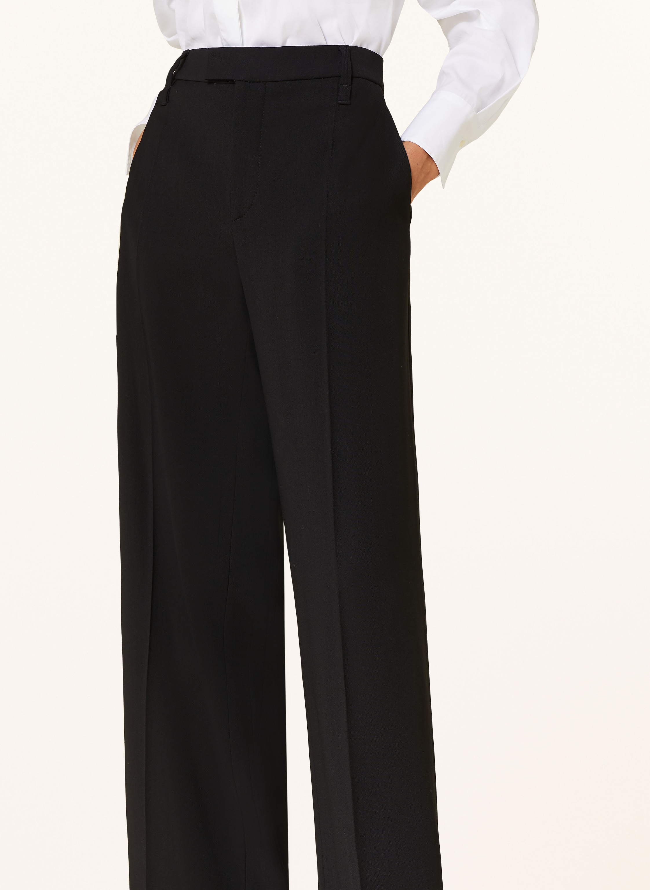 Brunello Cucinelli Marlenehose schwarz – Bild 2