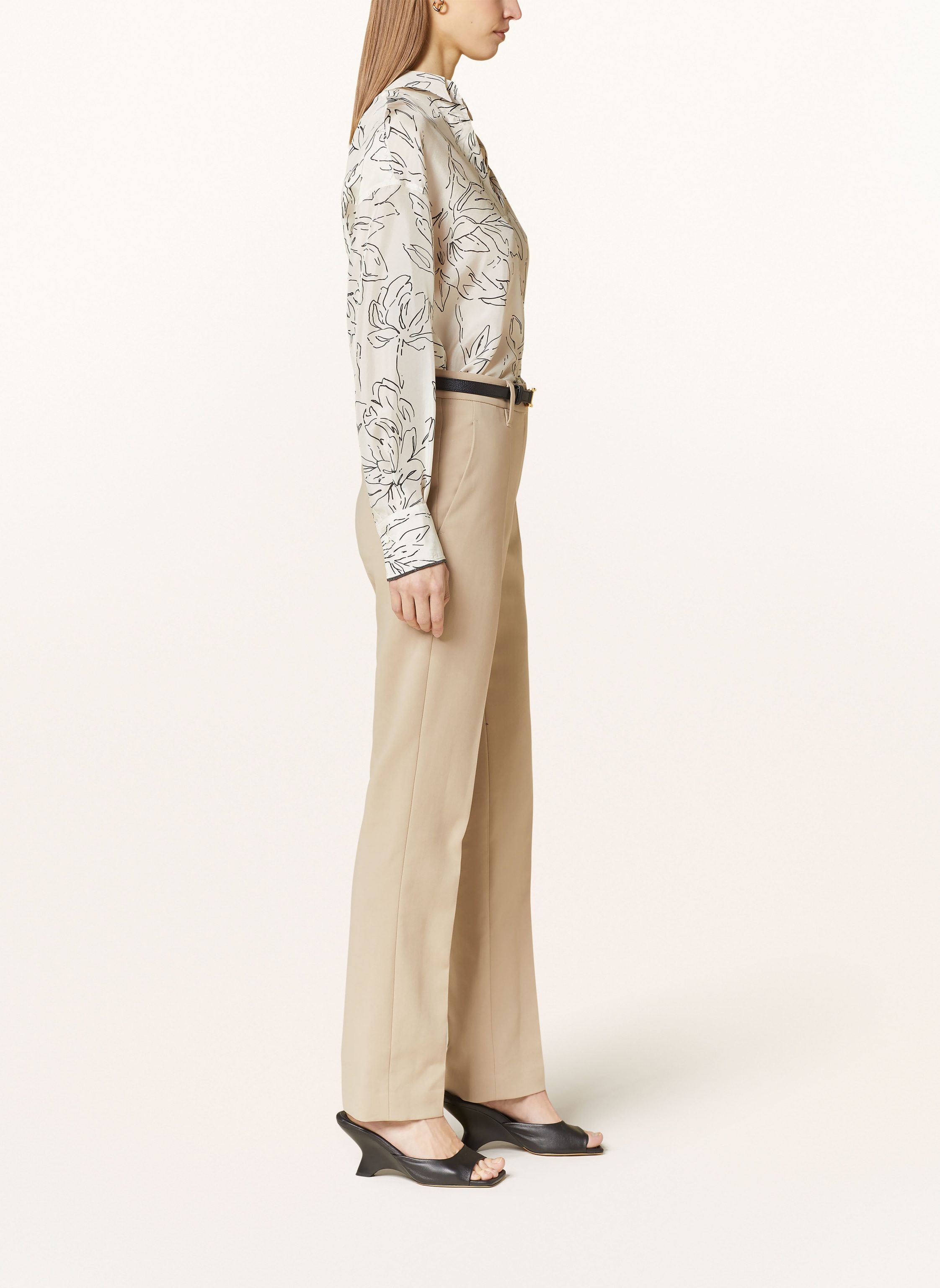 Thumbnail - Brunello Cucinelli Marlenehose beige