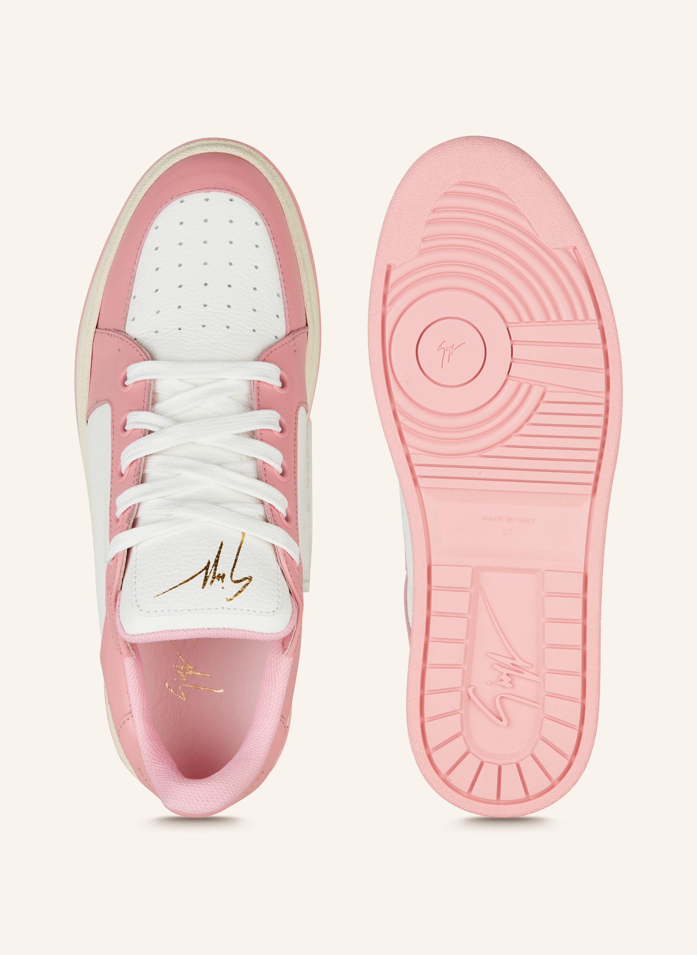 Thumbnail - Giuseppe Zanotti Design Sneaker weiss