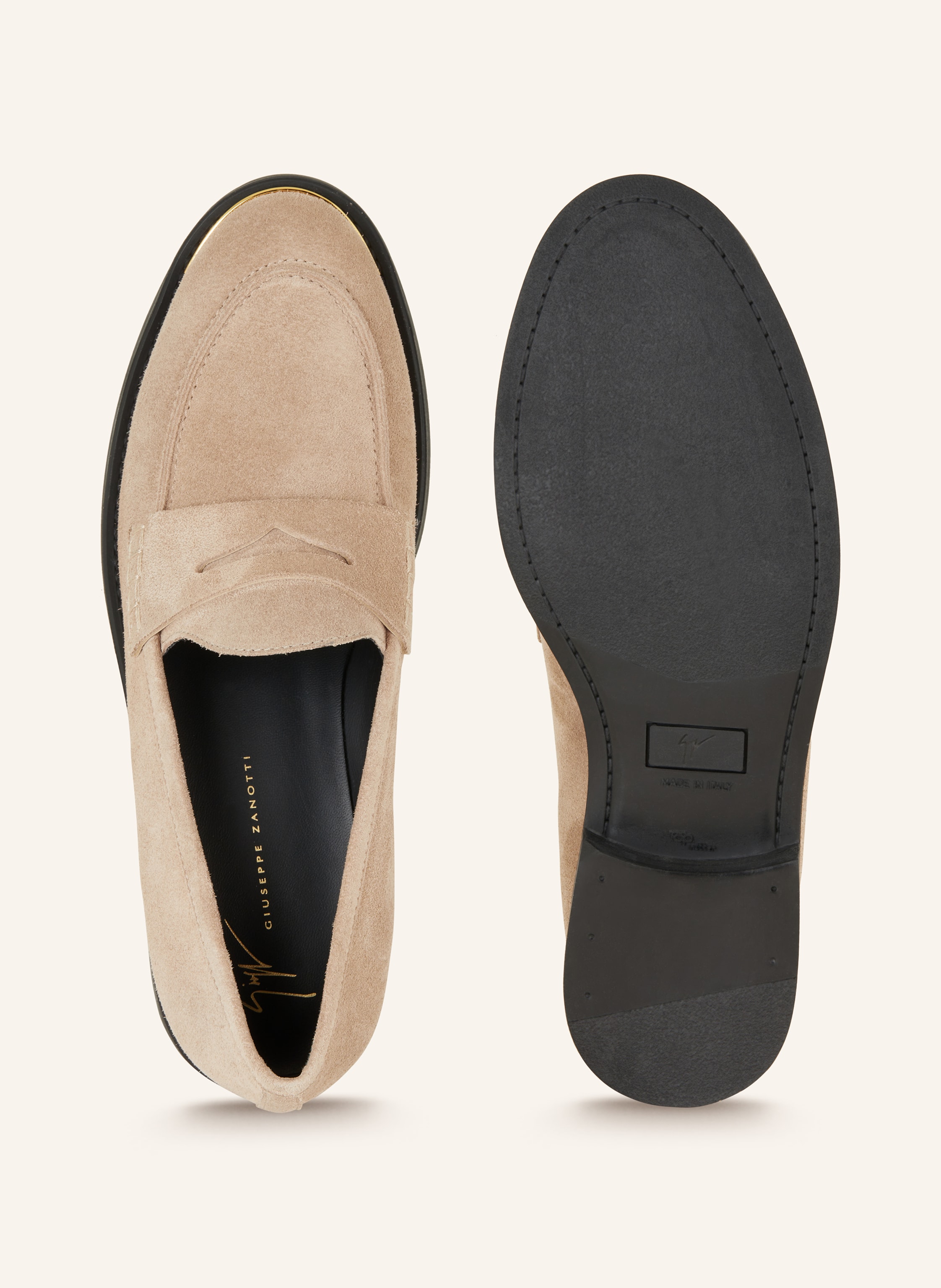 Thumbnail - Giuseppe Zanotti Design Penny-Loafer braun