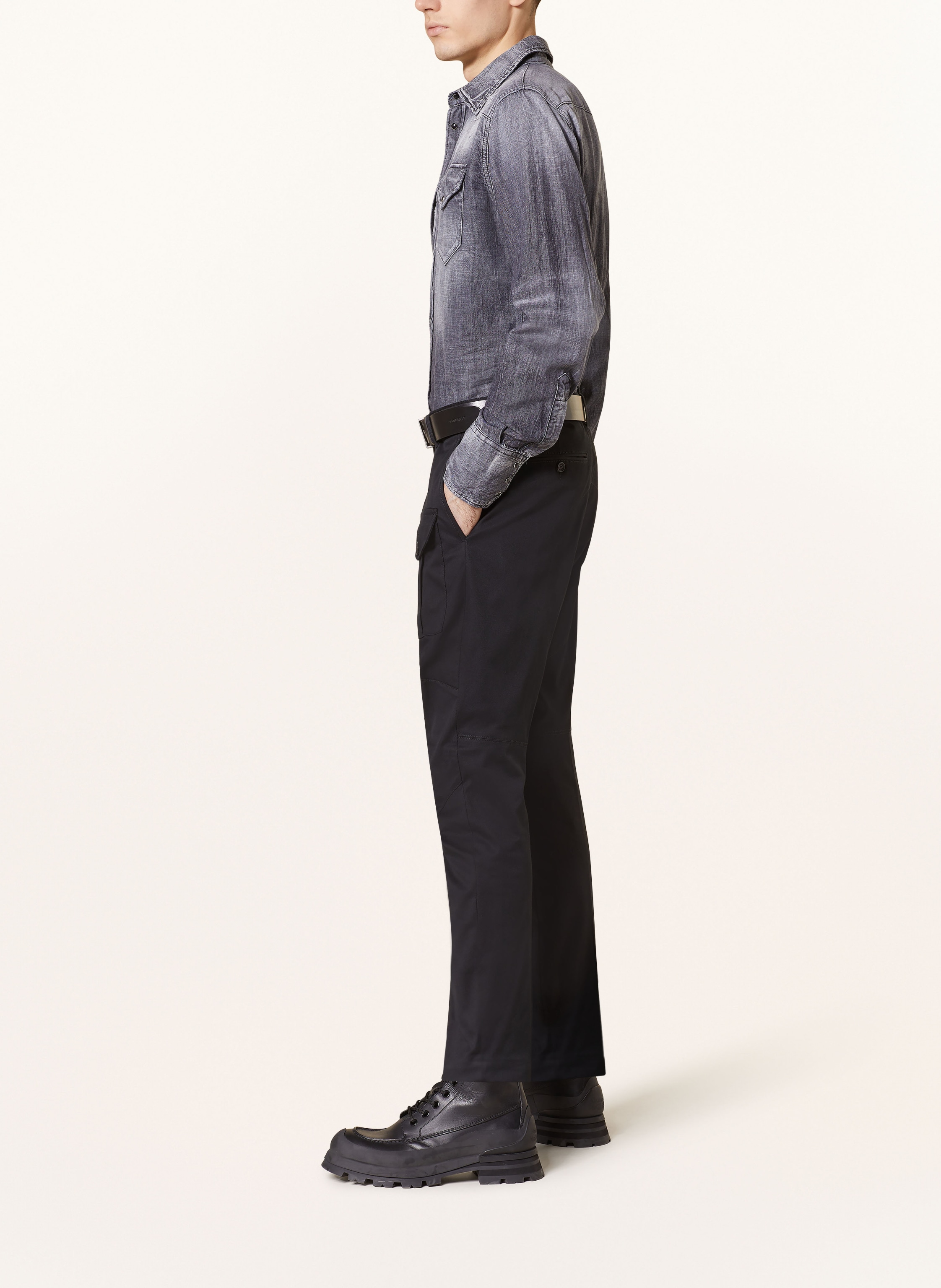 Thumbnail - dsquared2 Cargohose Sexy Cargo Fit schwarz