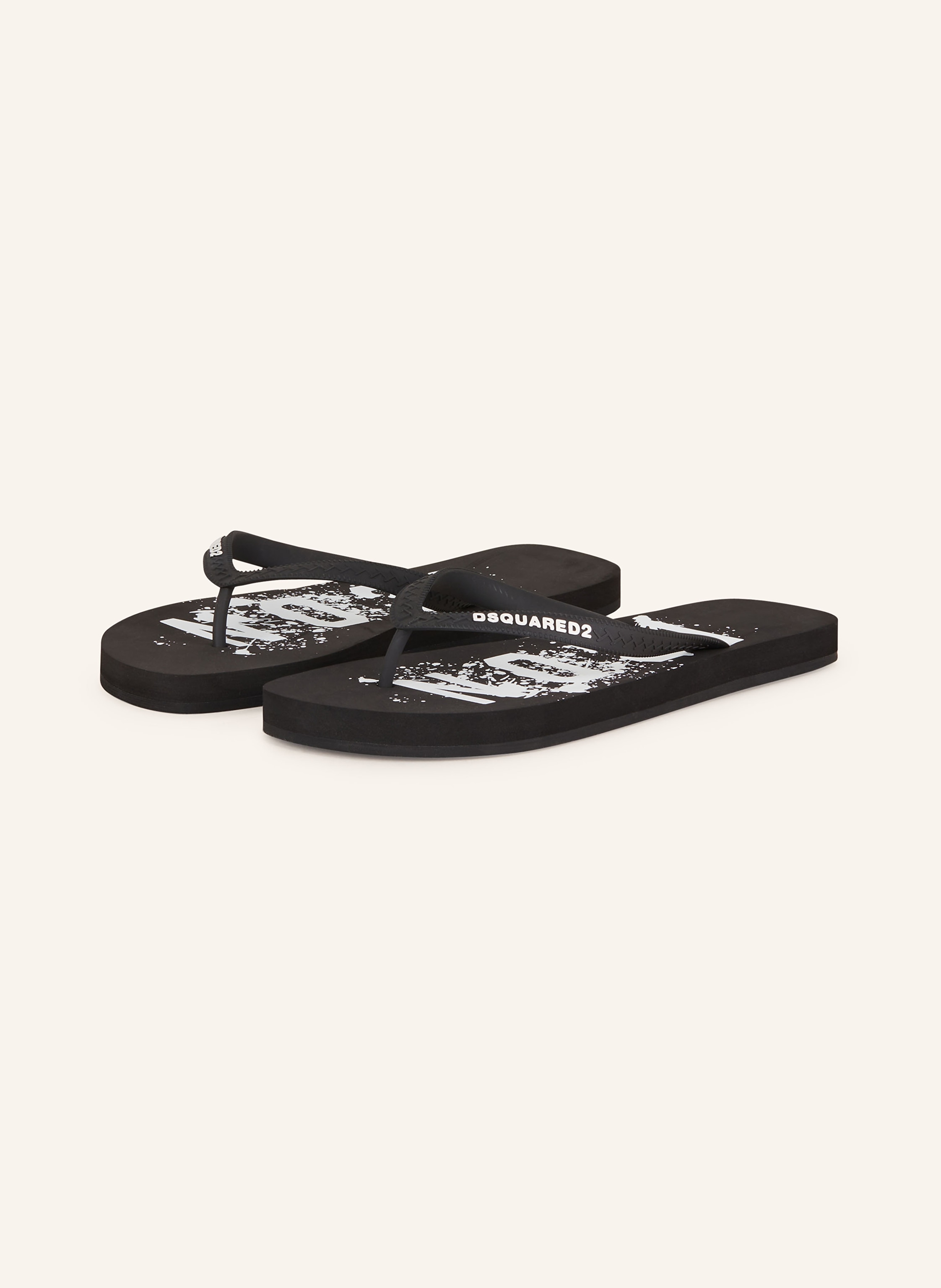 Dsquared2 flip hotsell flops