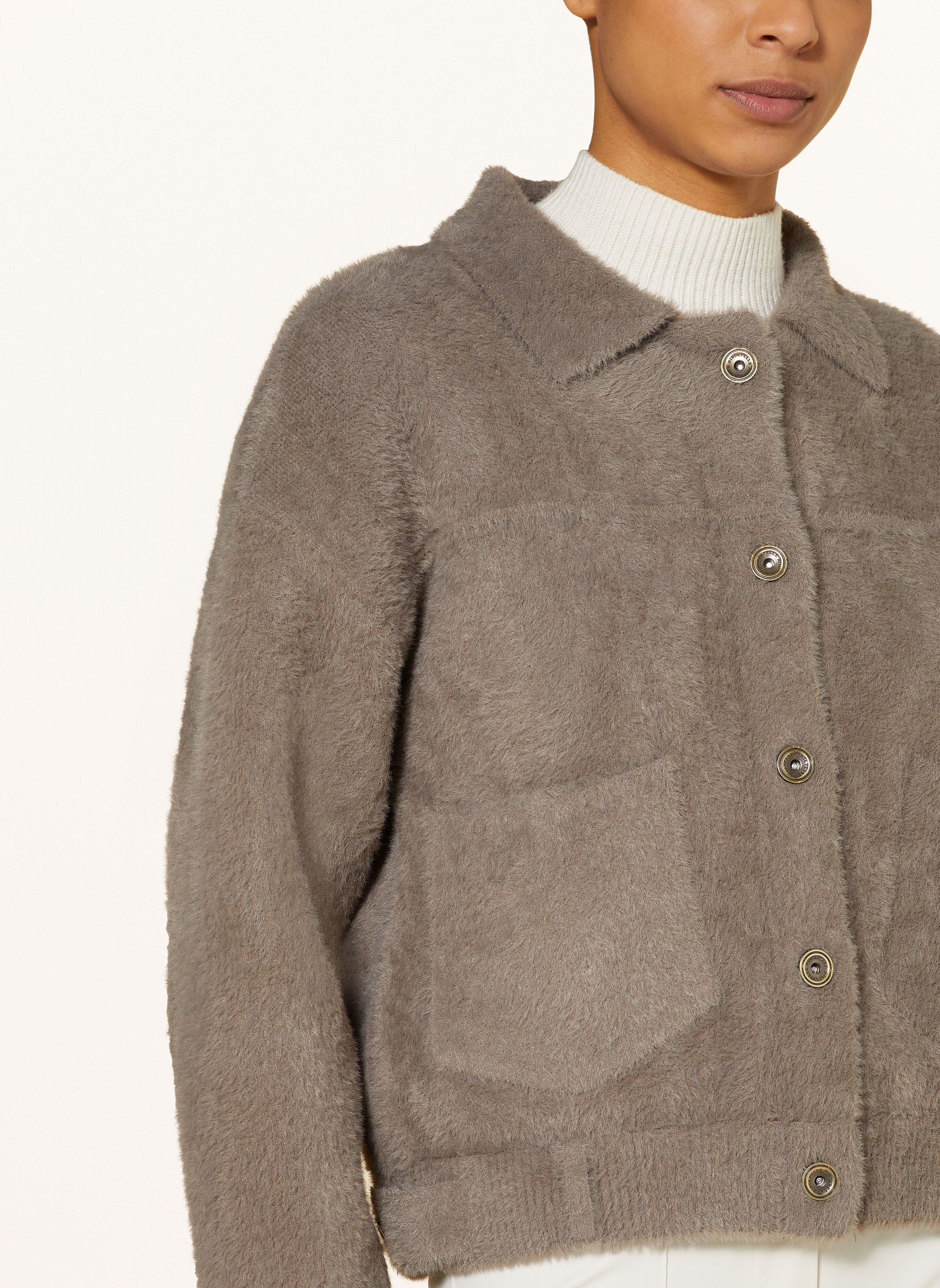 Thumbnail - Rino & Pelle Strickjacke Bubbly beige