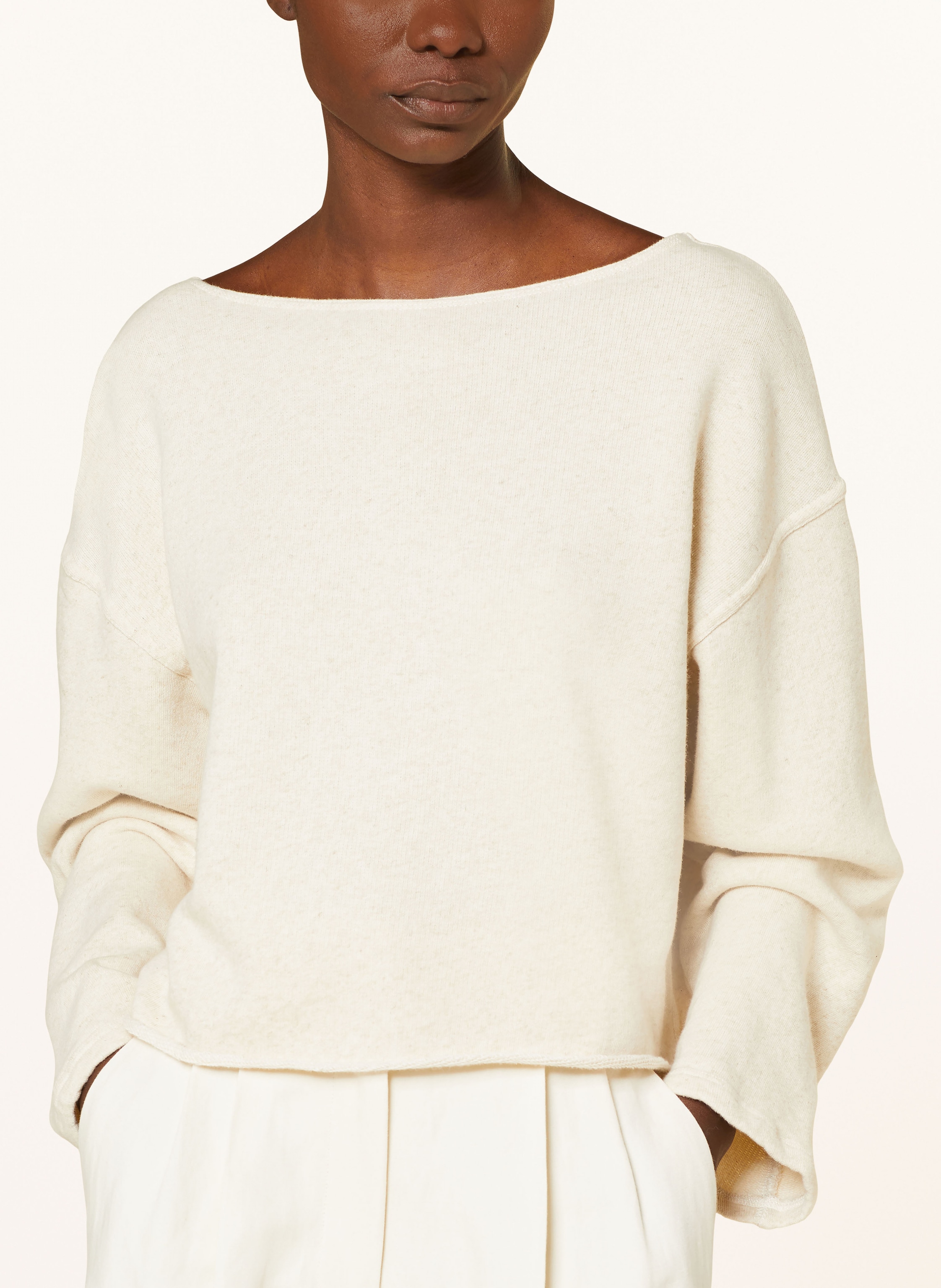 Thumbnail - American Vintage Sweatshirt Itonay weiss