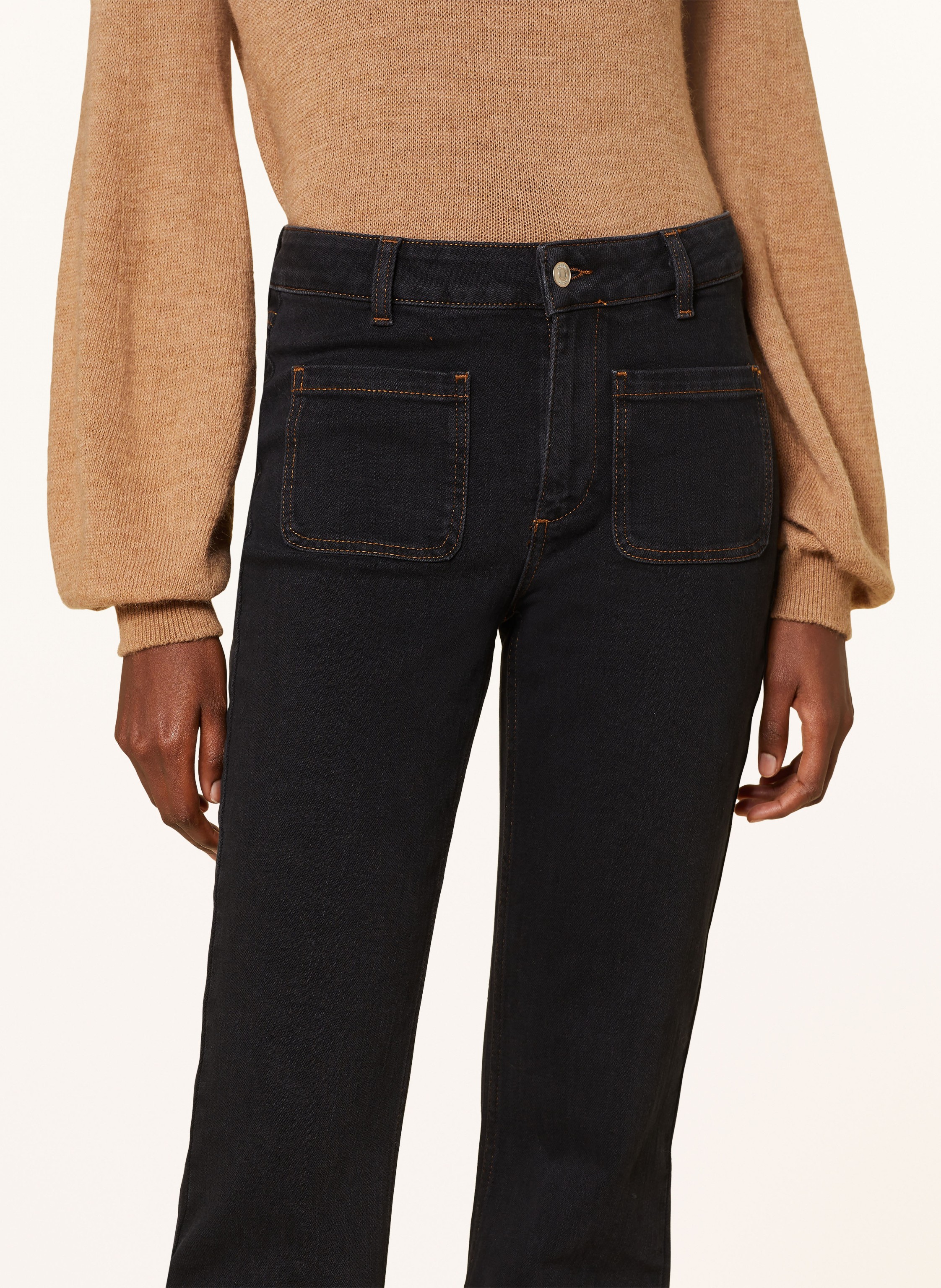 Ba&Sh Straight Jeans Ross schwarz – Bild 2