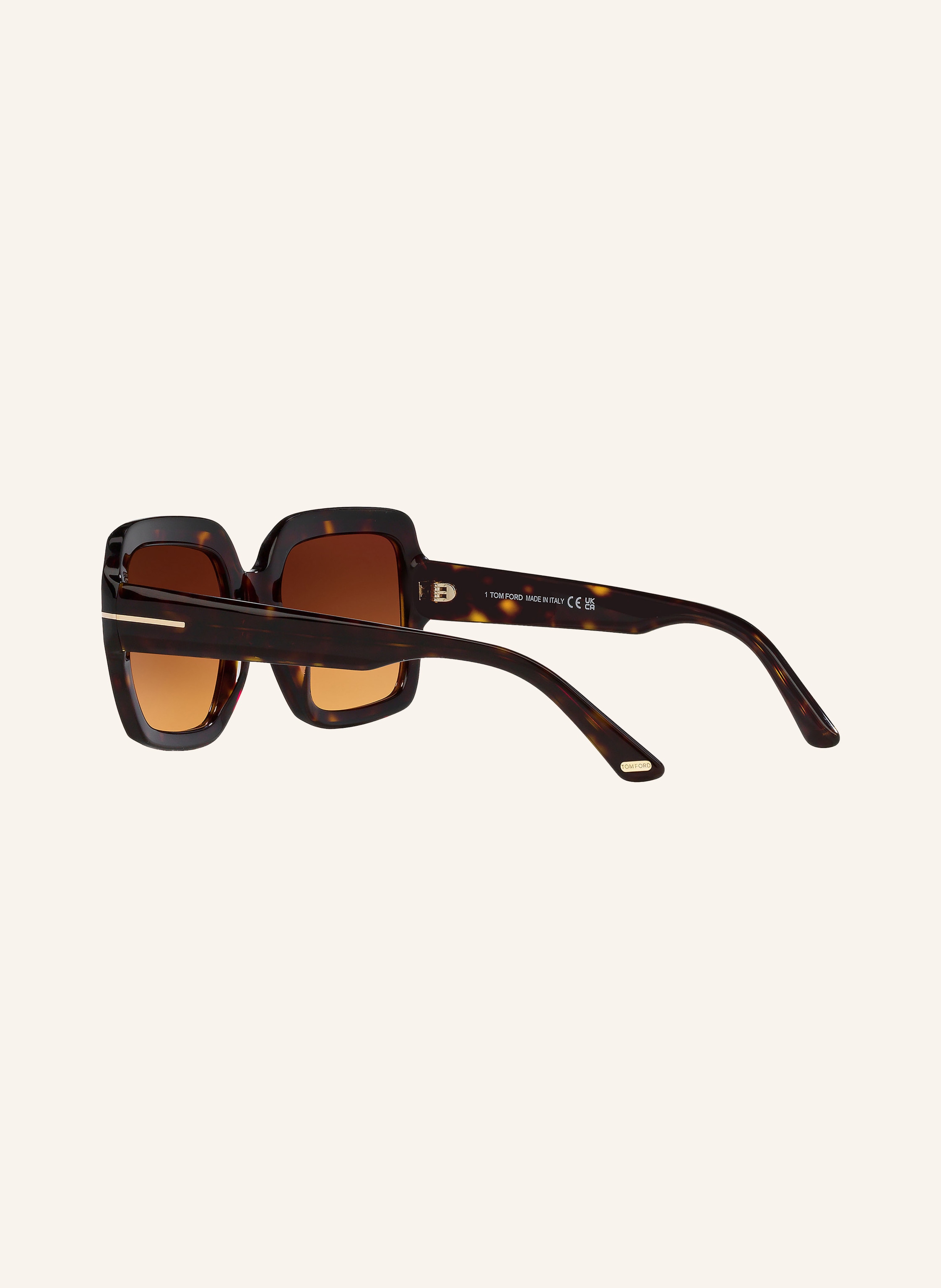 Thumbnail - Tom Ford Sonnenbrille tr001783 Kaya braun