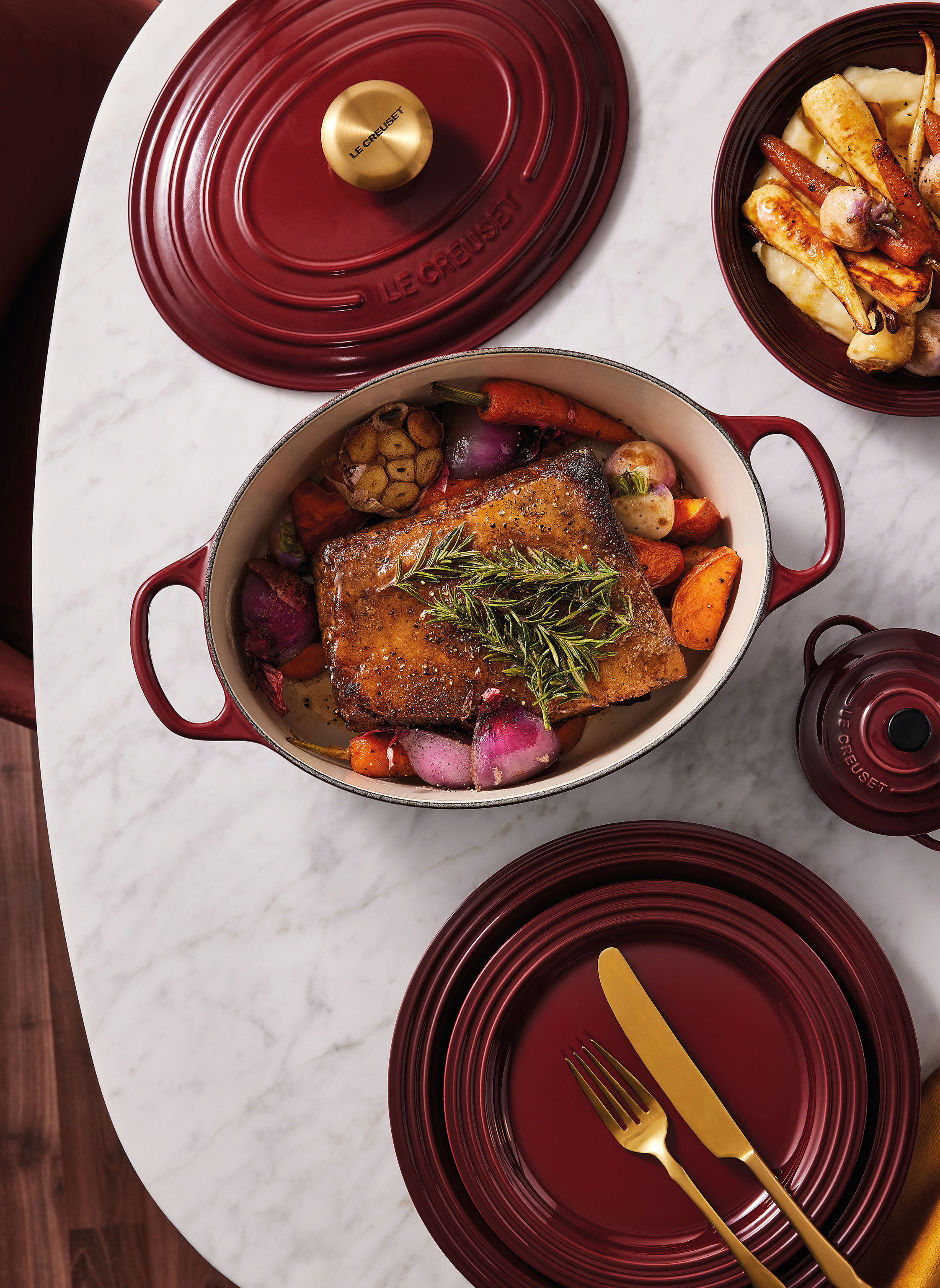 Thumbnail - Le Creuset Bräter Signature rot