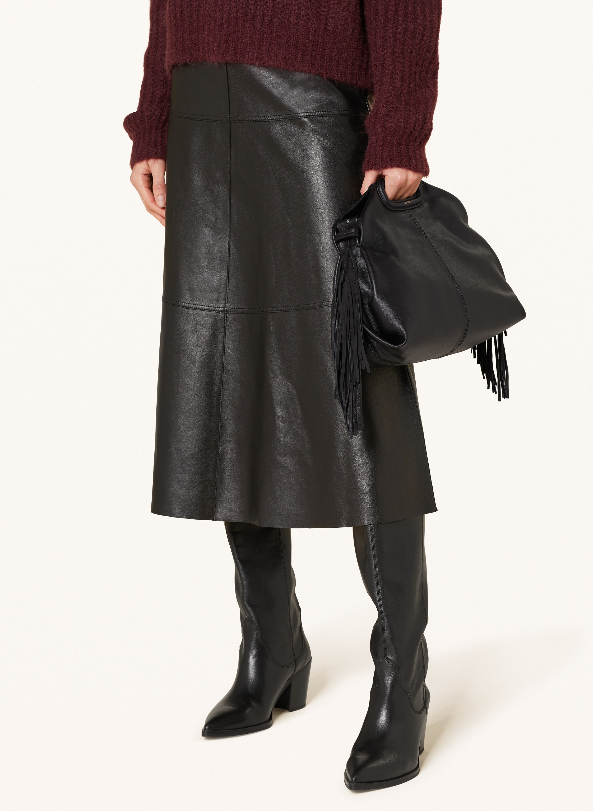 Thumbnail - Maje Handtasche Medium schwarz