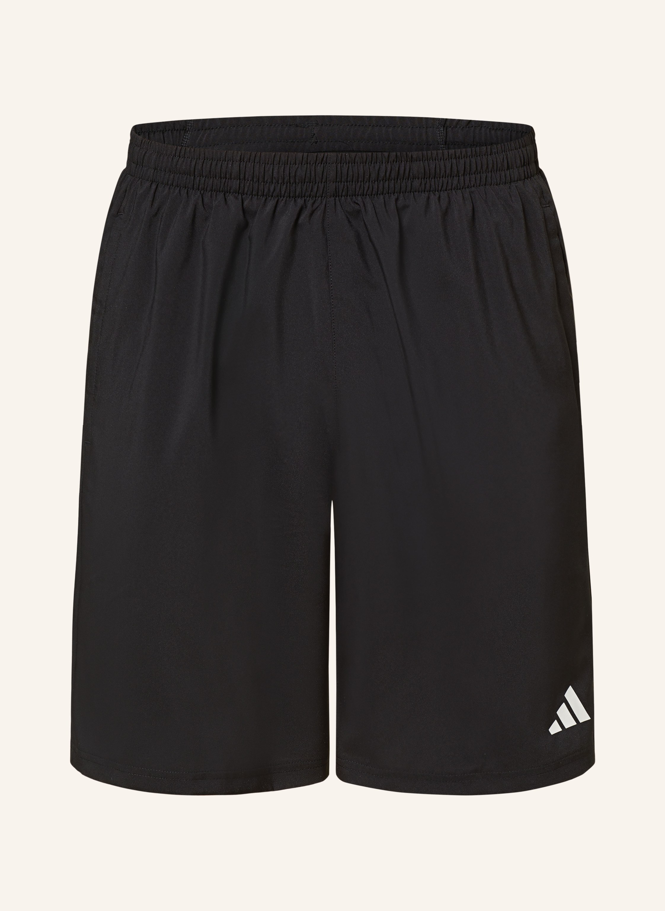 adidas 2 in 1 running shorts OWN THE RUN in black