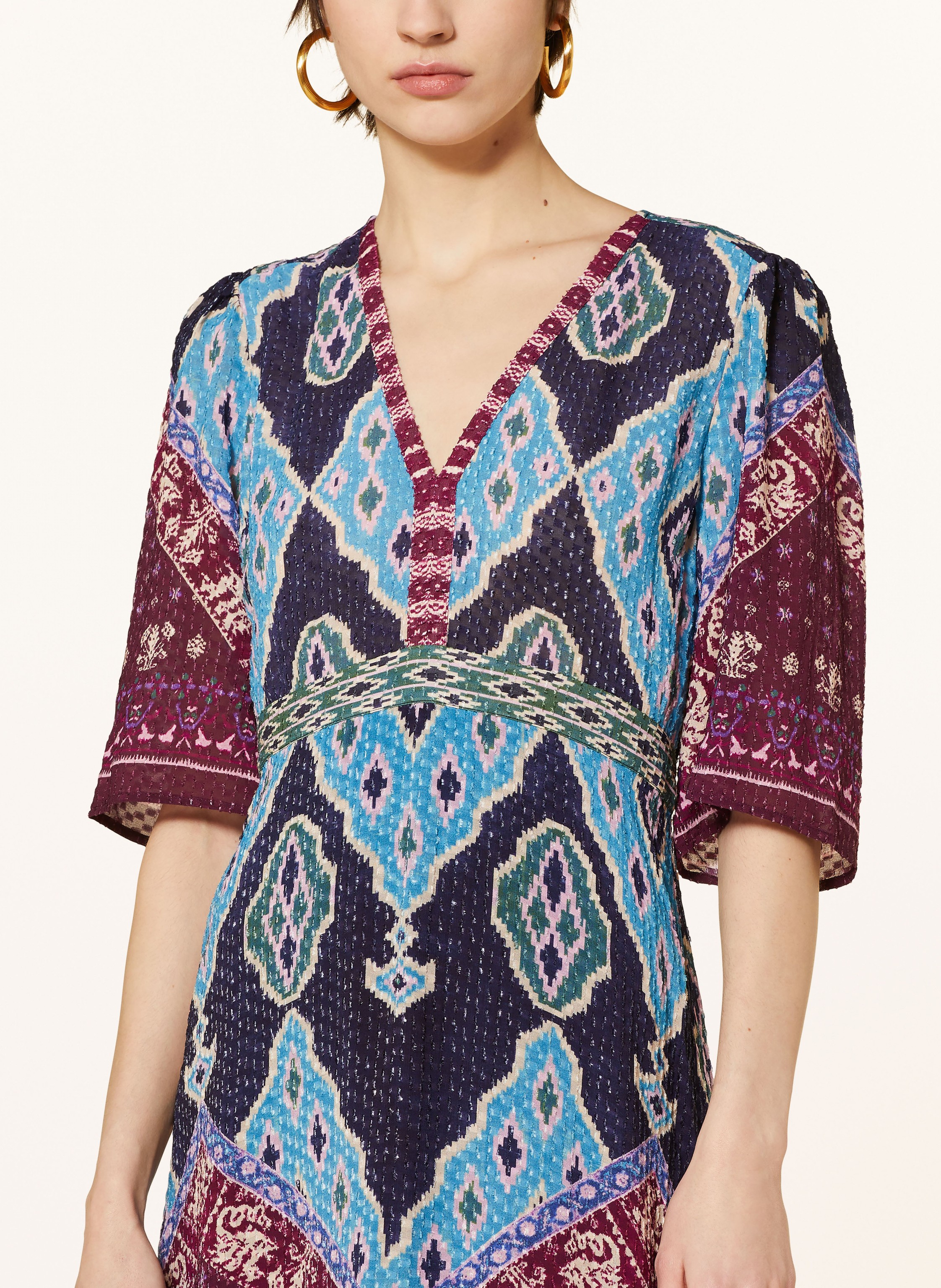 Thumbnail - Ba&Sh Kleid Mahina blau