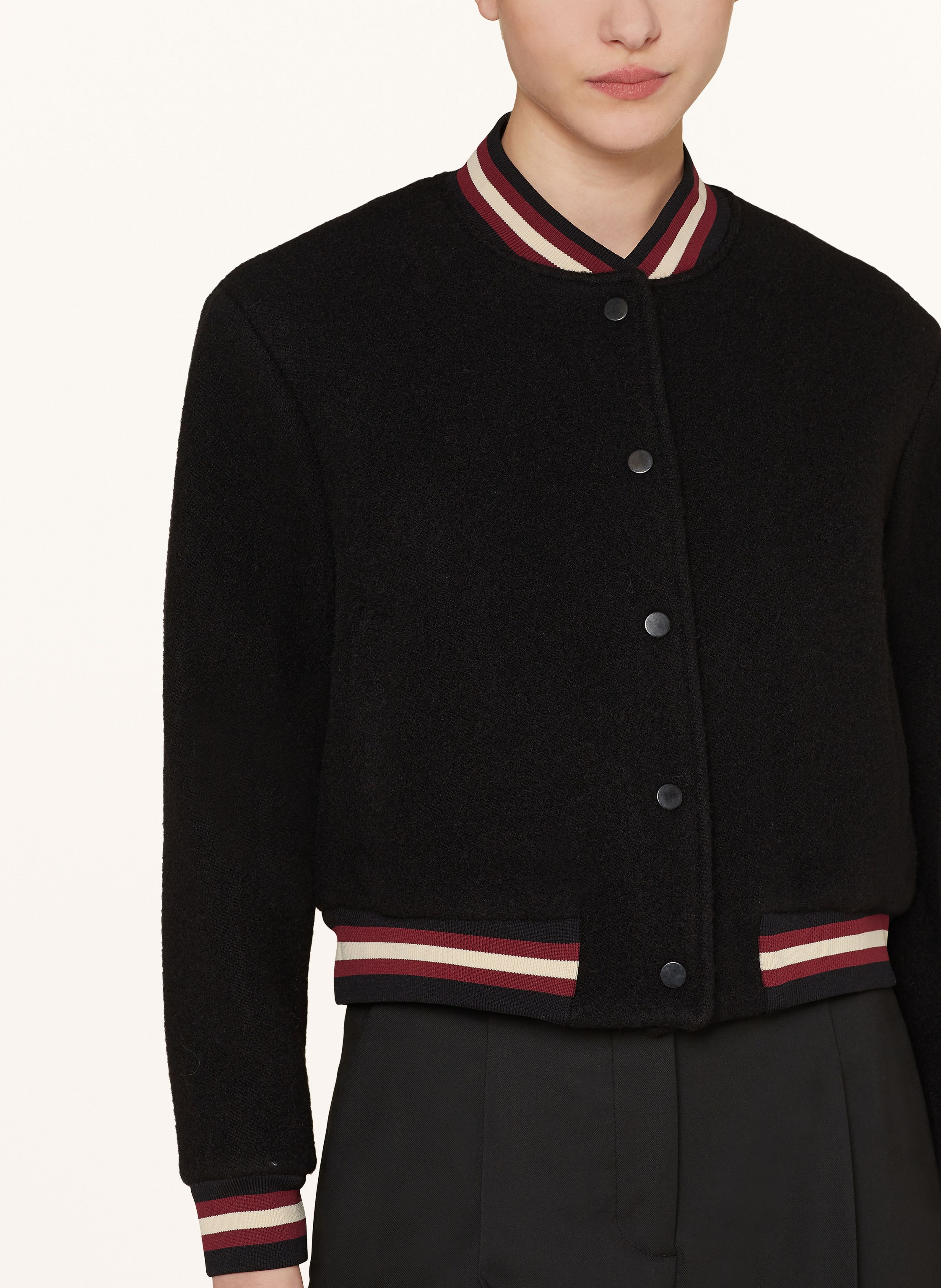 Thumbnail - Ba&Sh Blouson Hugh schwarz