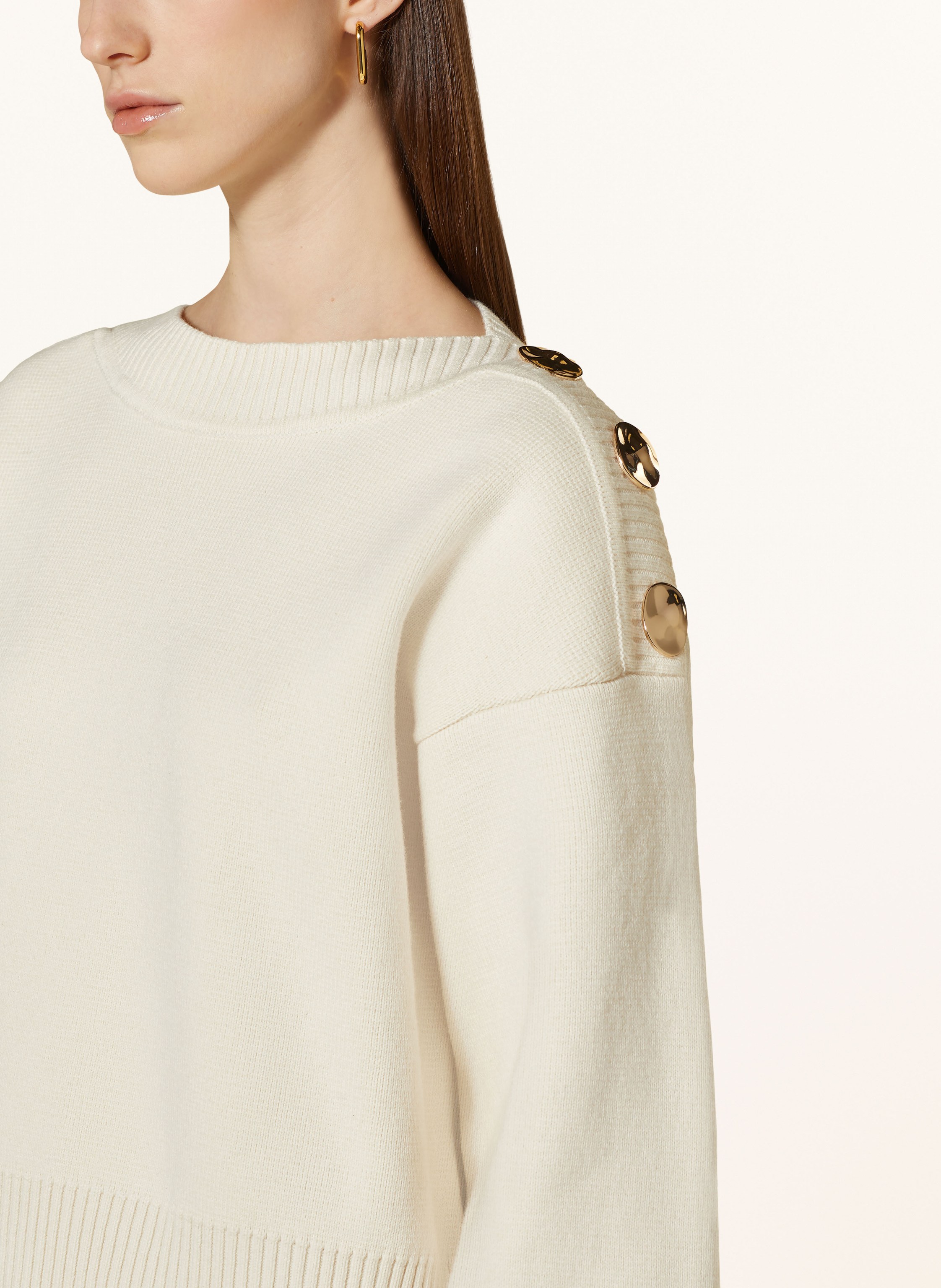 Thumbnail - Ba&Sh Pullover Mateo weiss