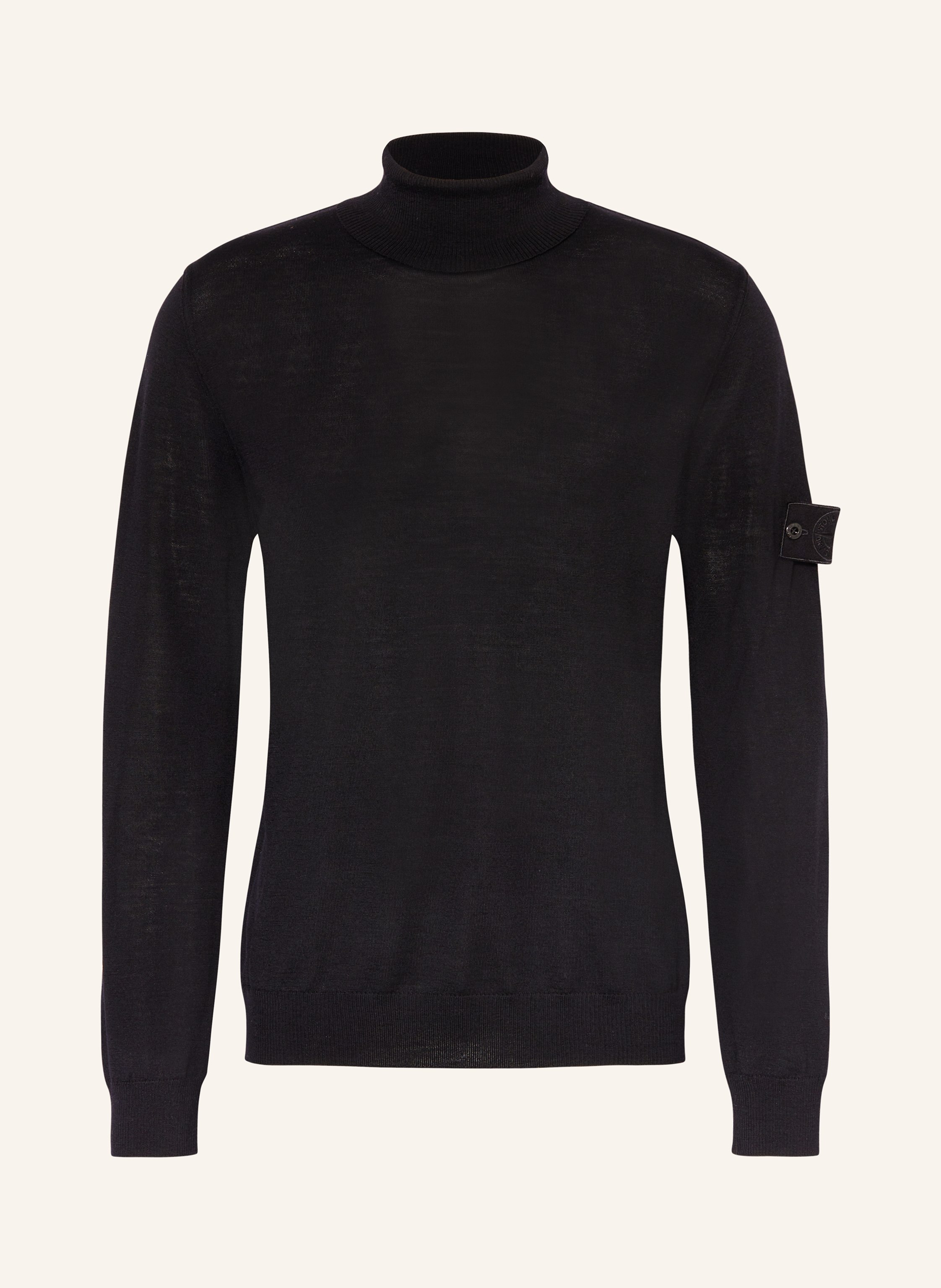 Stone island black turtleneck hot sale