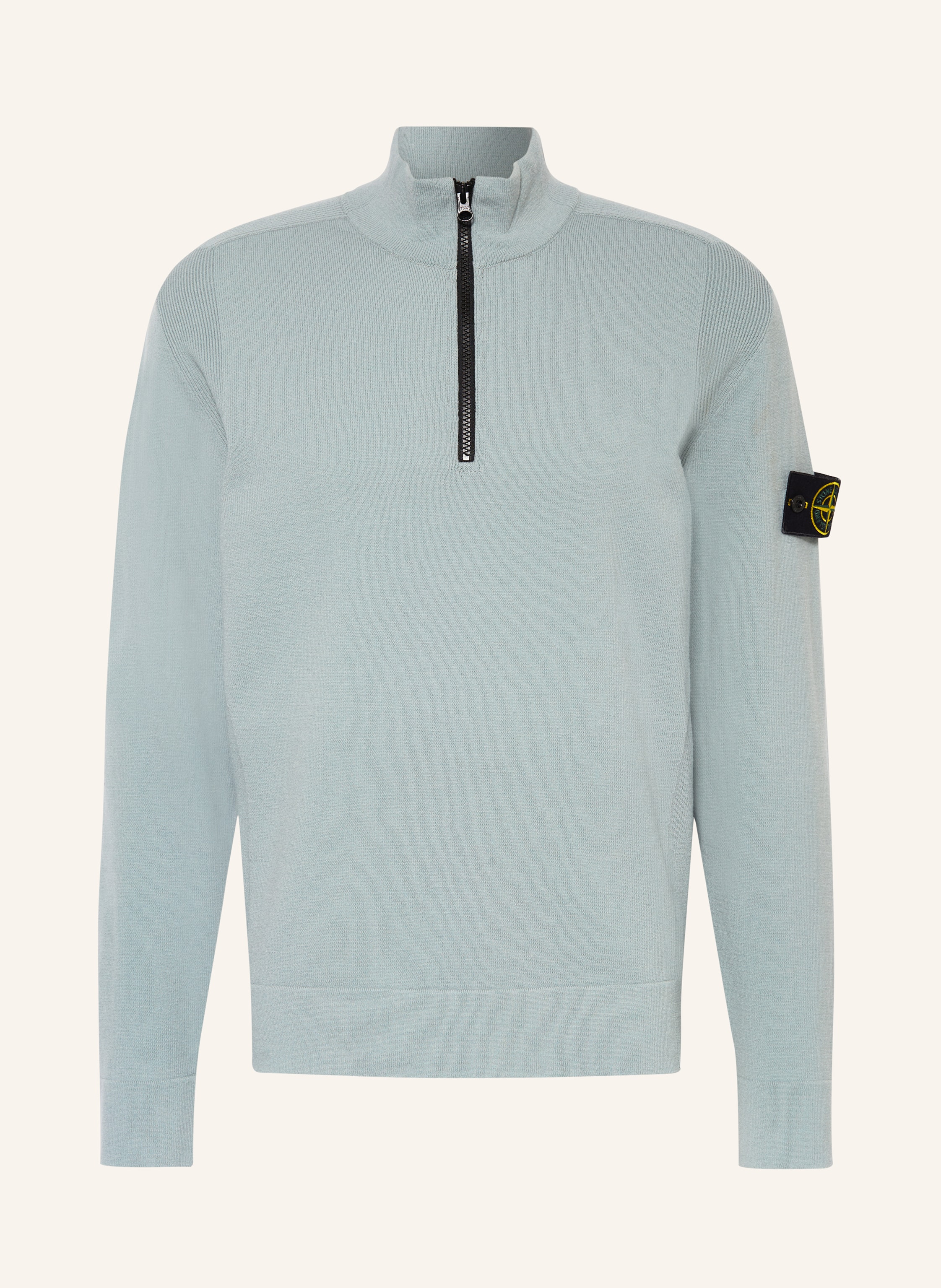 【大人ストリート】STONE  Point Half Zip Sweat Shirt 大人ストリート】STONE ISLAND Point Half Zip Sweat Shirt