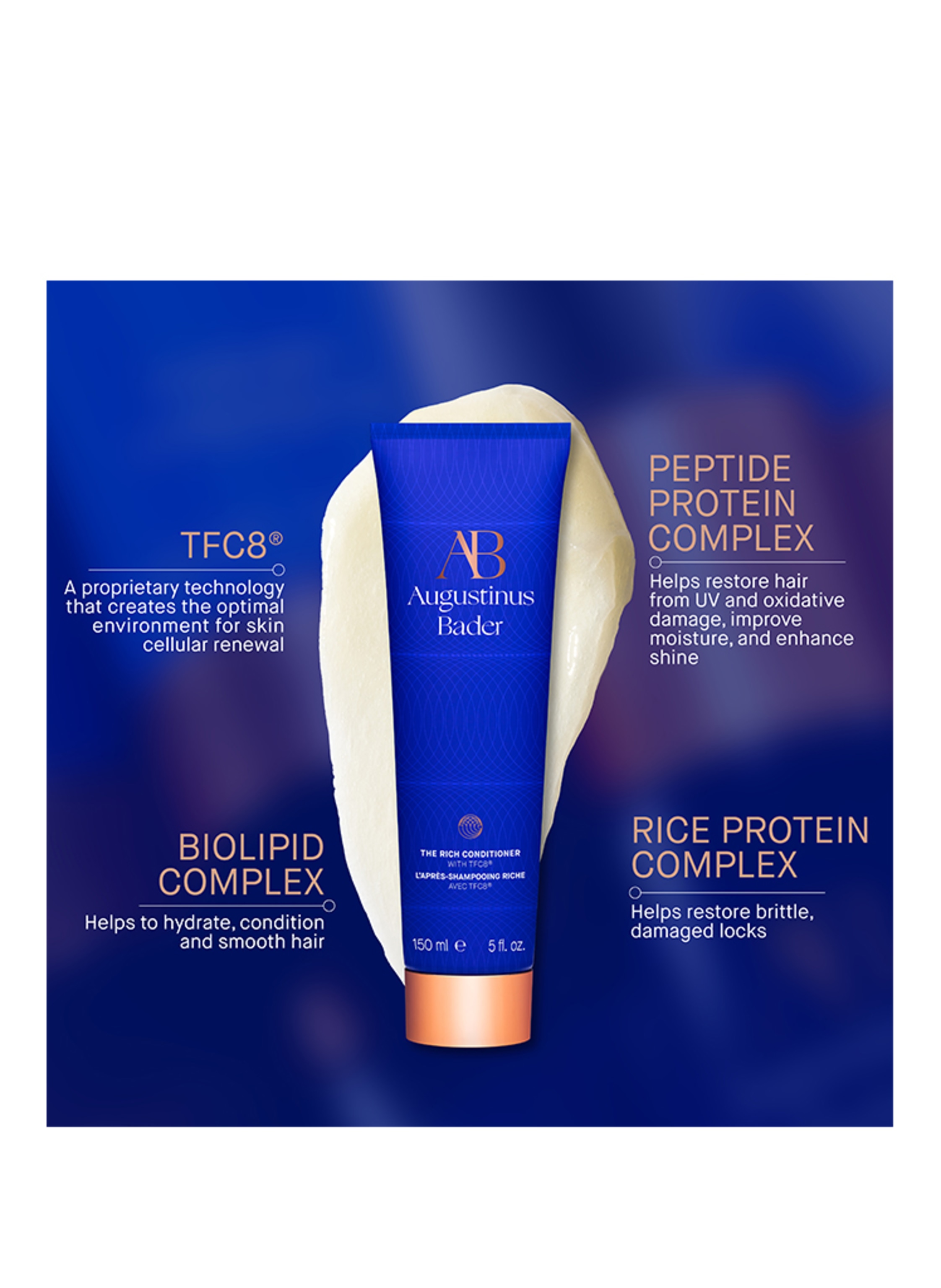 Thumbnail - Augustinus Bader The Rich Conditioner Reichhaltiger Conditioner mit TFC8® 150 ml