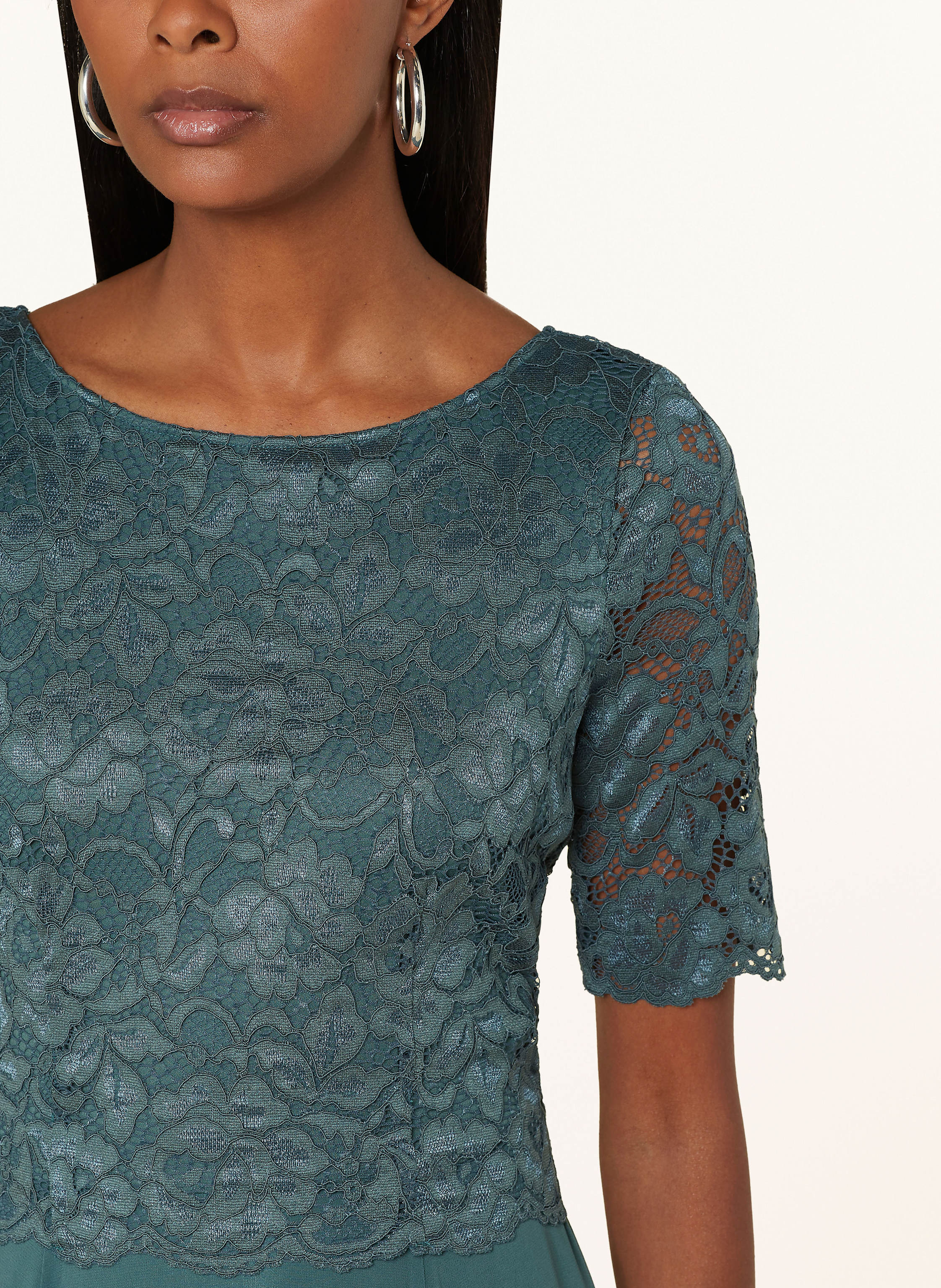 Thumbnail - Vera Mont Abendkleid Mit Spitze gruen