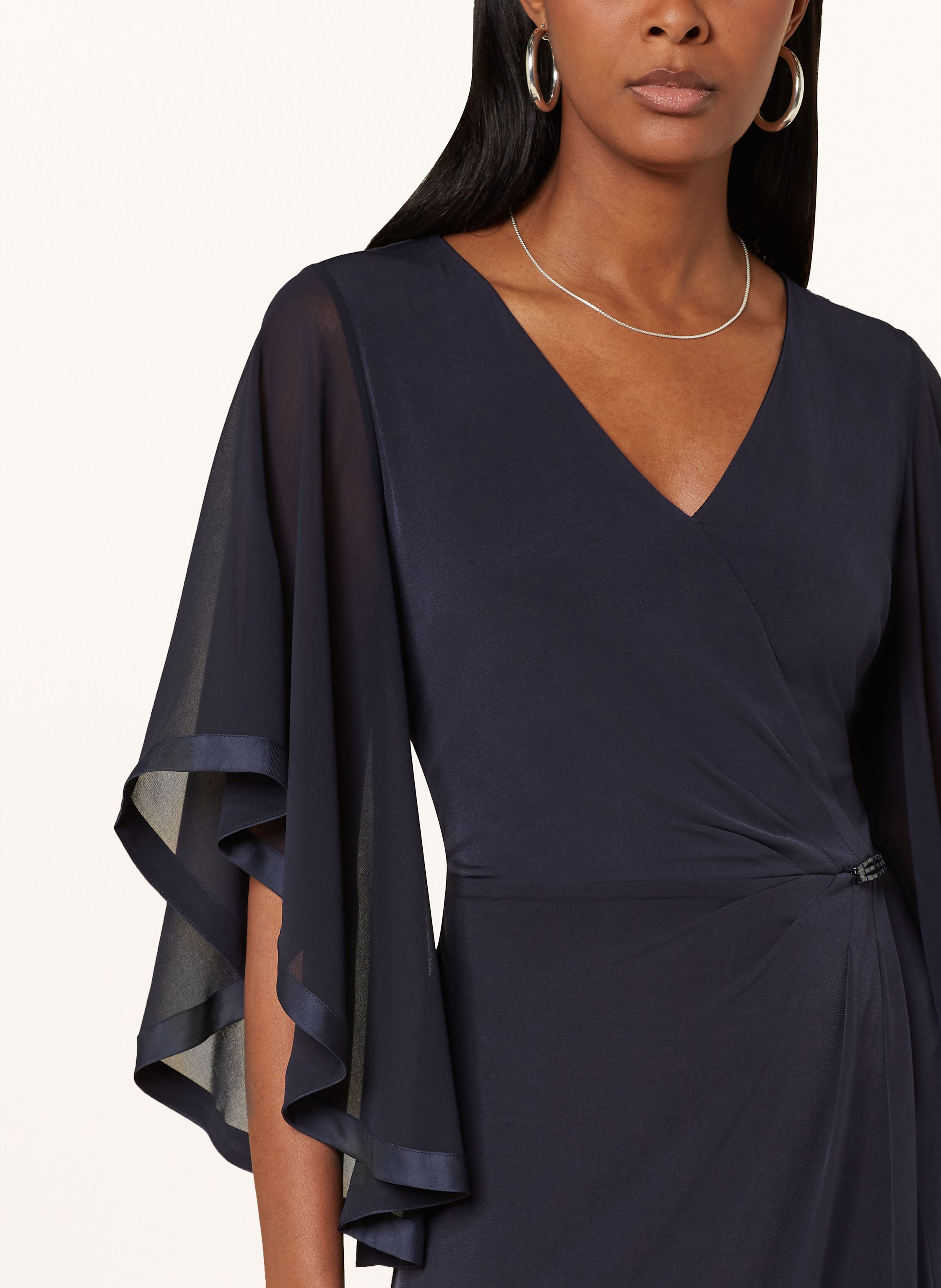 Thumbnail - Vera Mont Abendkleid Mit 3/4-Arm blau