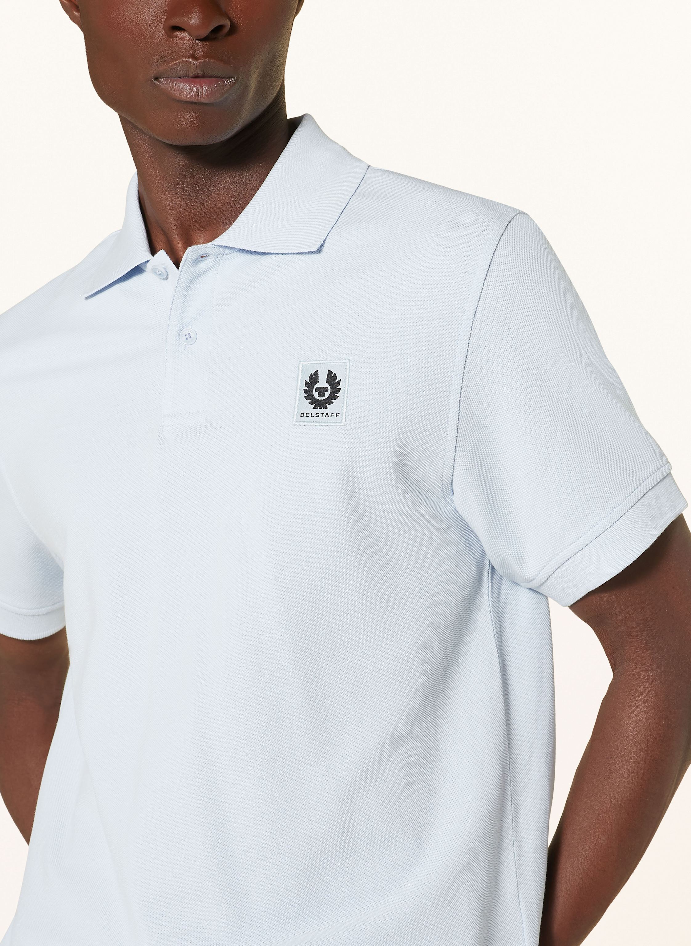 Thumbnail - Belstaff Piqué-Poloshirt blau