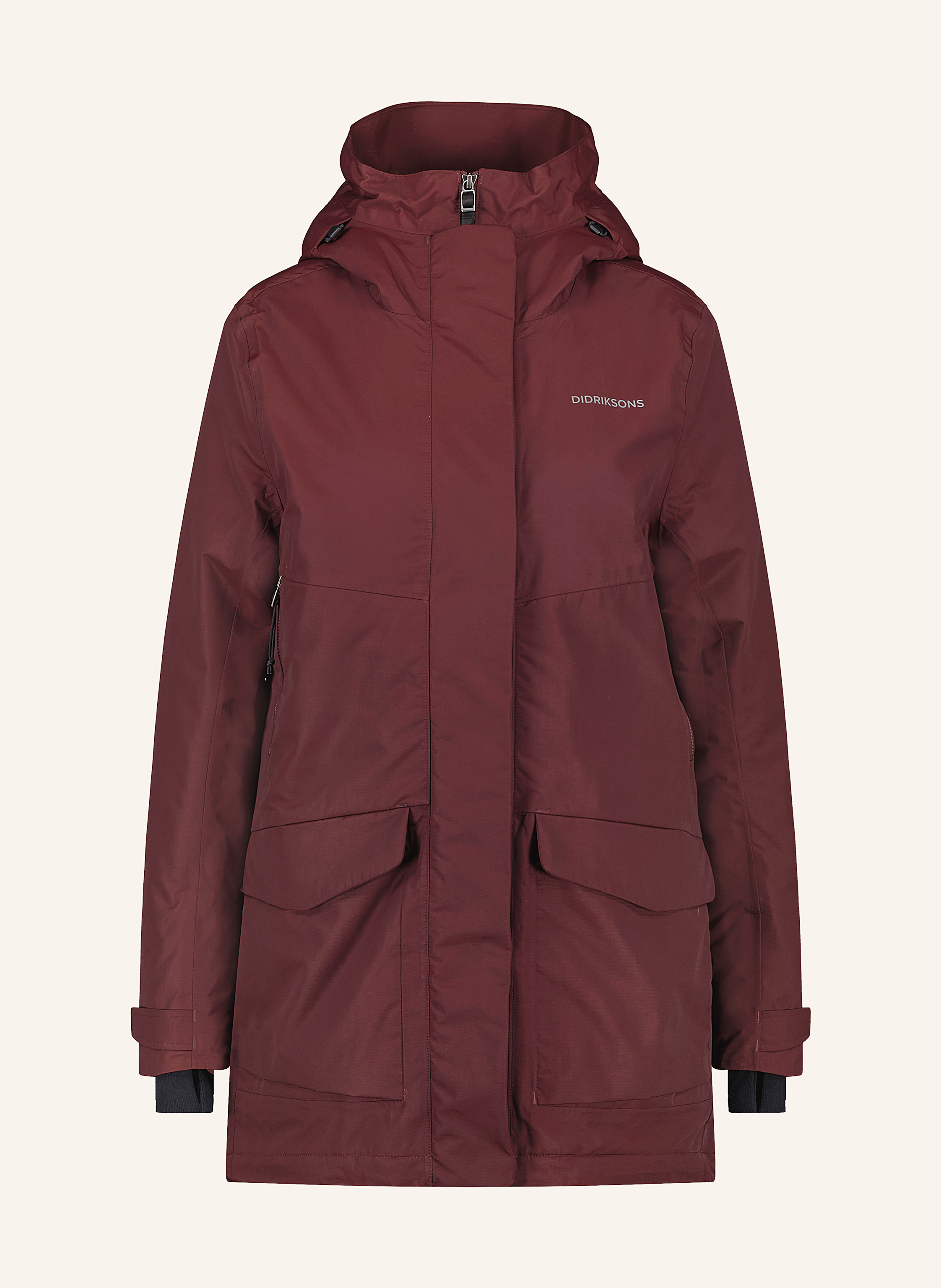 Didrikson Damenjacke Didriksons Parka Damen Rot Didriksons Tanja - Main Image