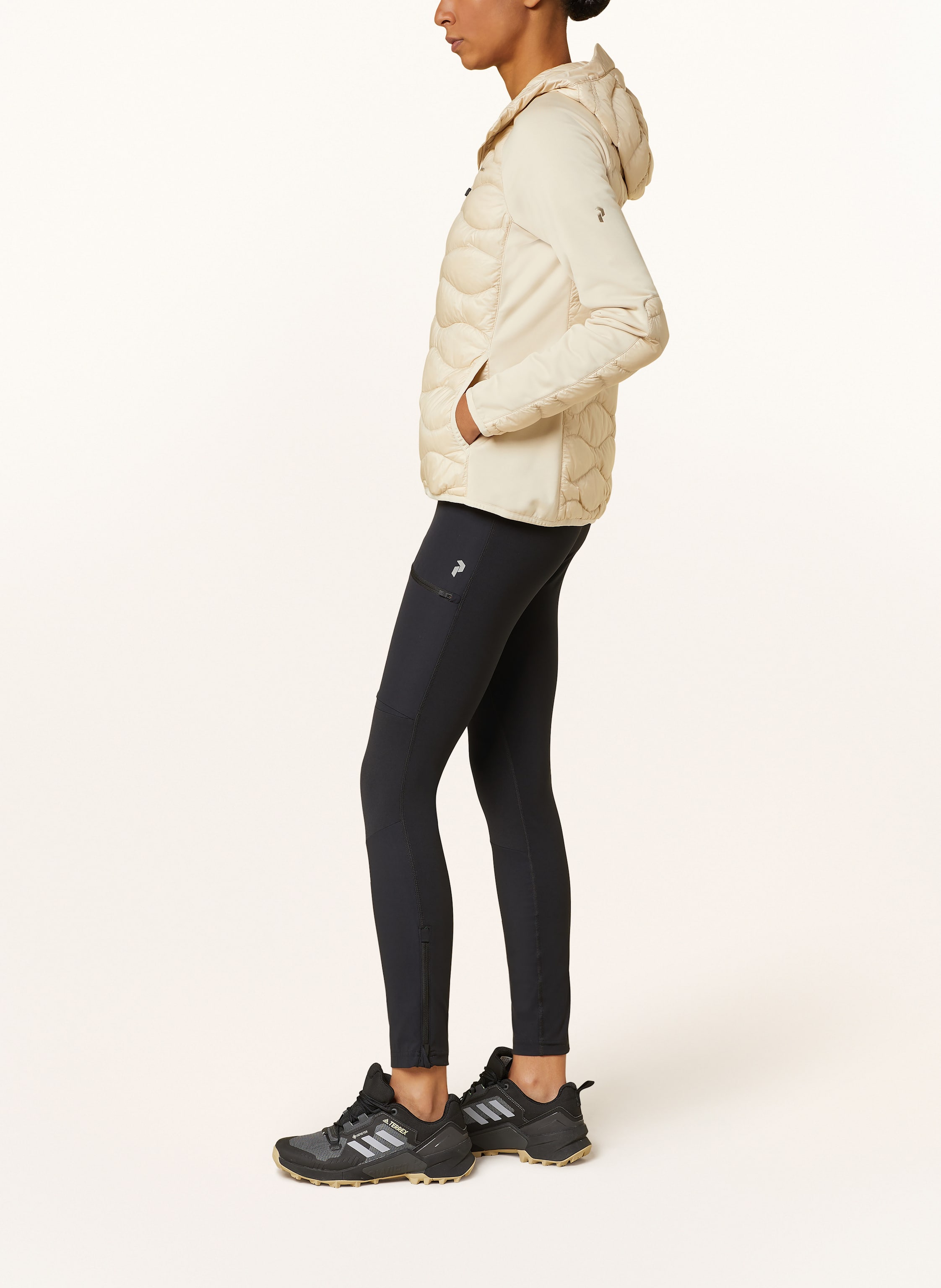Thumbnail - Peak Performance Hybrid-Daunenjacke Helium beige