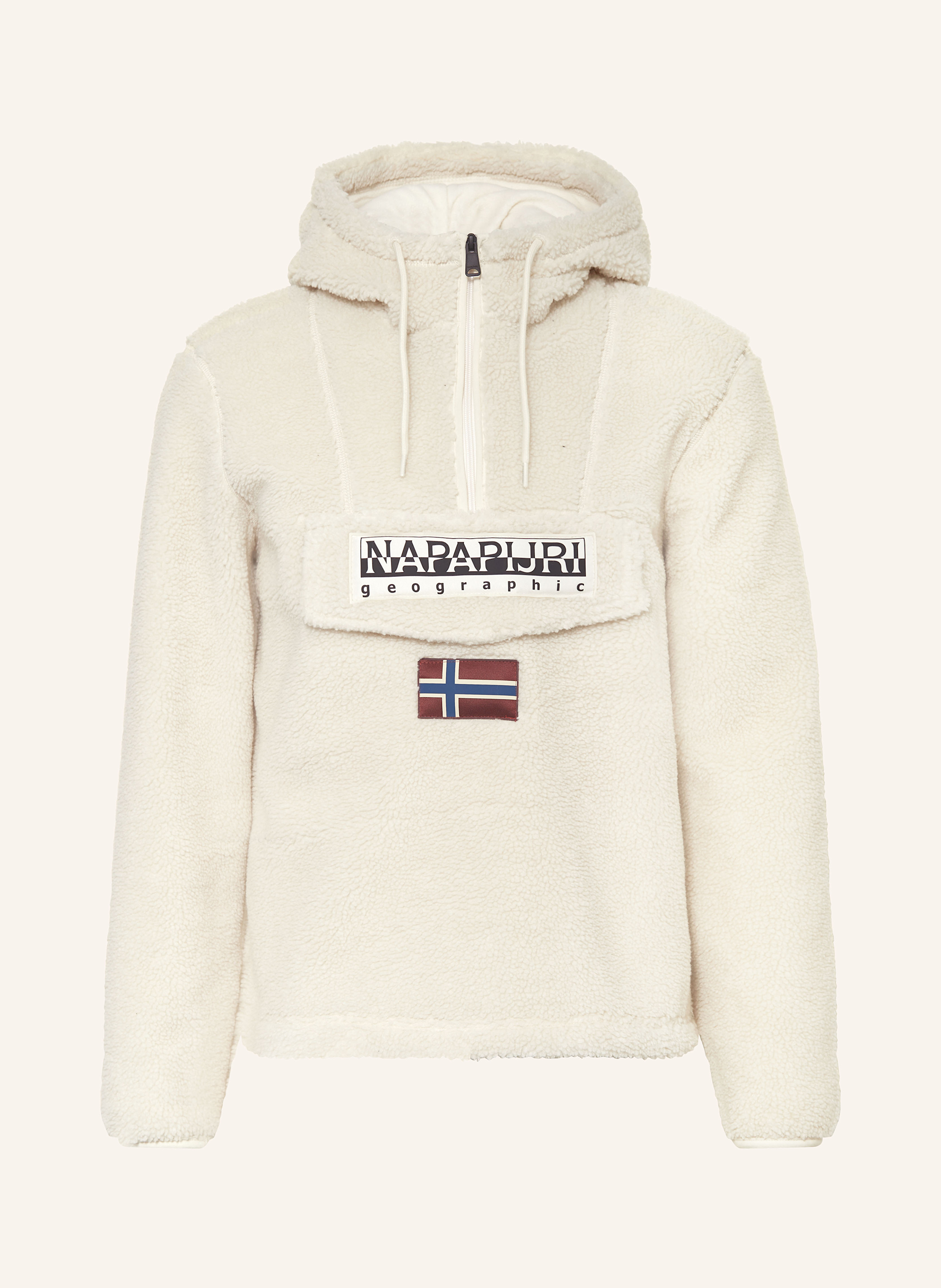 Napapijri teddy hoodie on sale