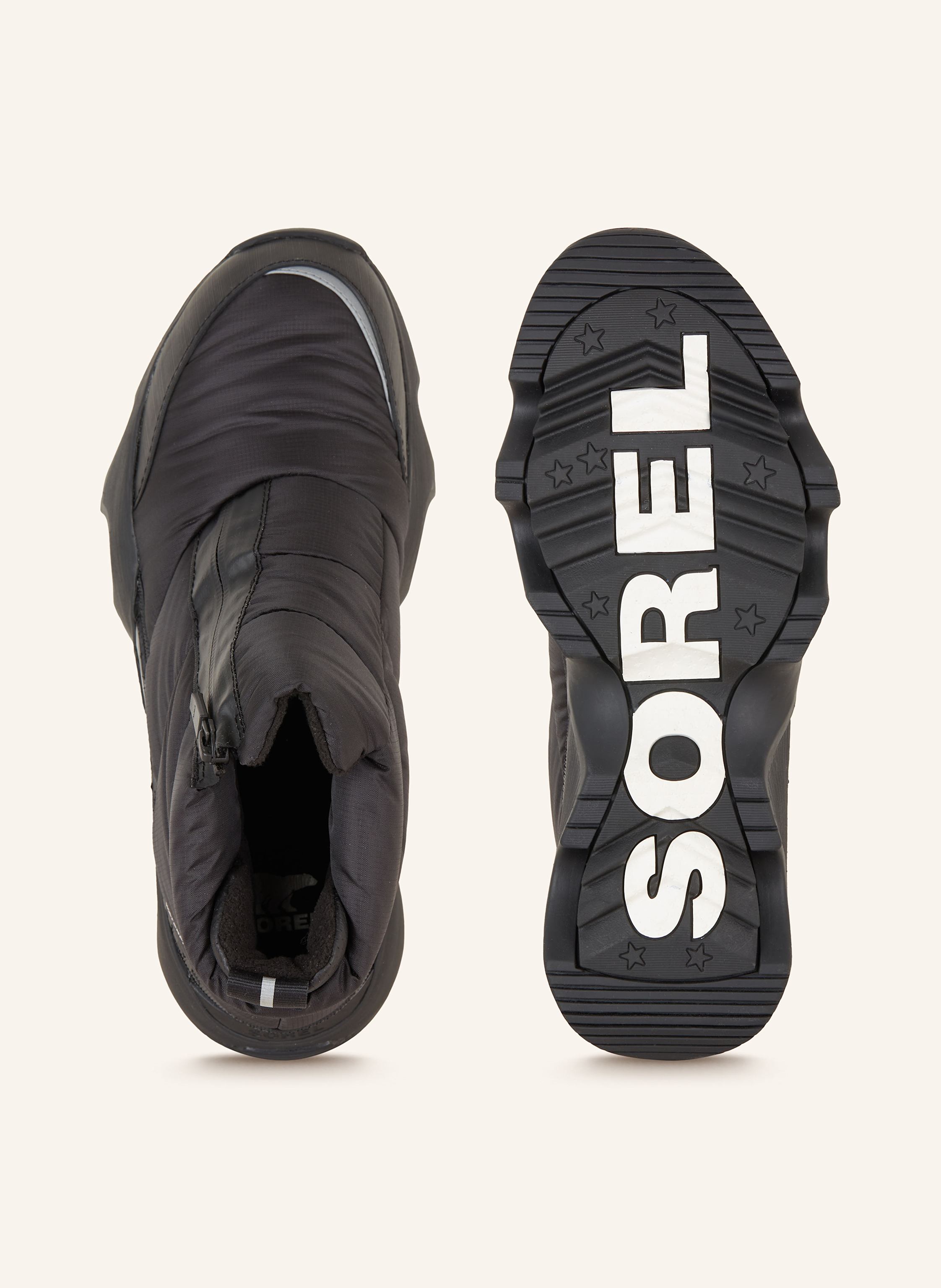 Thumbnail - Sorel Plateau-Boots Impact Puffy schwarz